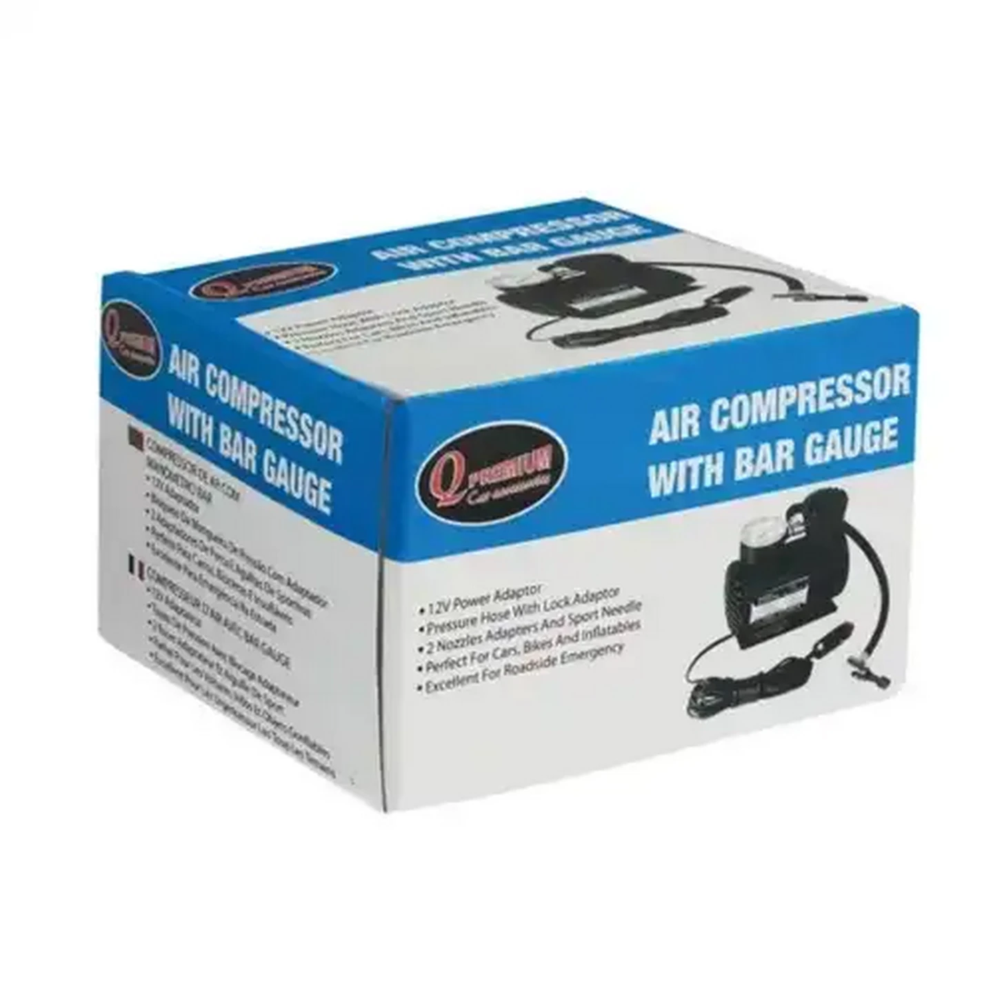 Checkers Sixty60 | Q Premium Black Air Compressor With Bar Gauge