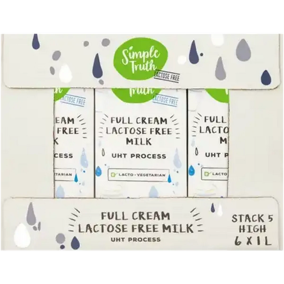 Checkers Sixty60 | Simple Truth Lactose Free Full Cream Milk 6 x 1L