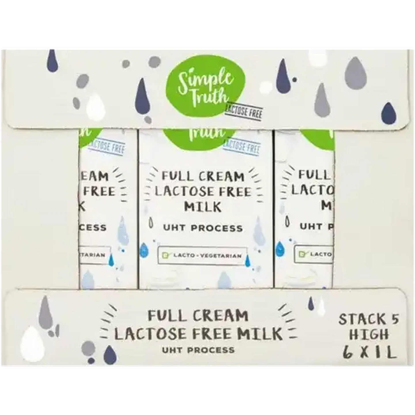 Checkers Sixty60 | Simple Truth Lactose Free Full Cream Milk 6 x 1L