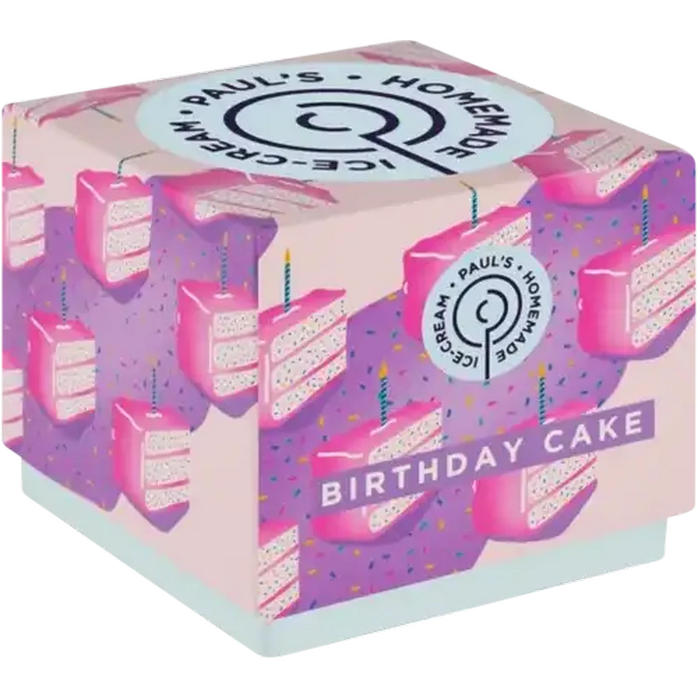 Image of Paul's Homemade Ice Cream Birthday Cake Ice-Cream 500ml