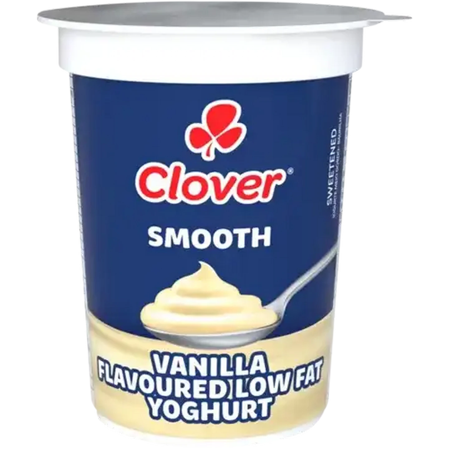 りーちろー　4 Checkers Sixty60 | Clover Vanilla Flavoured Smooth Low Fat Yoghurt
