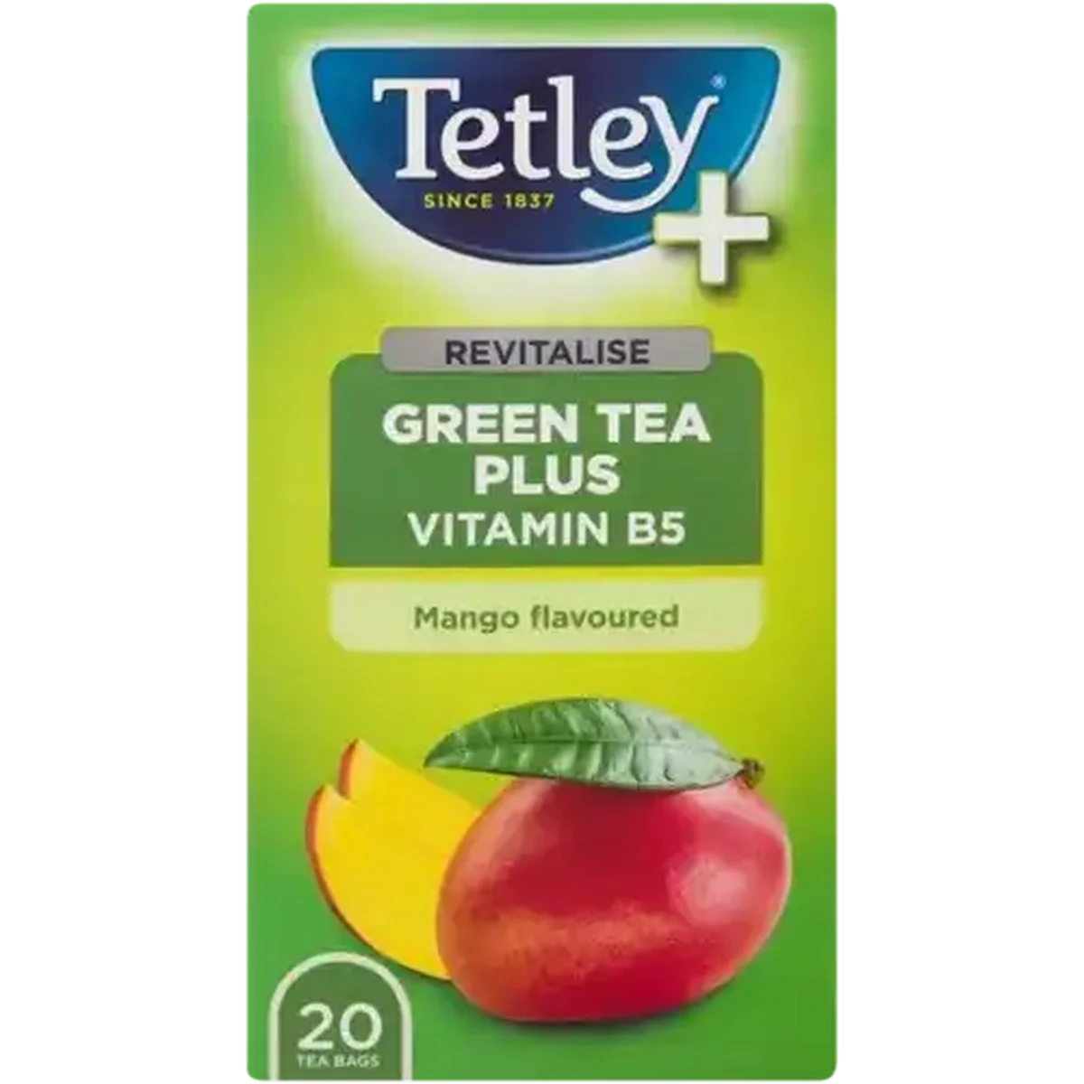 Checkers Sixty60 | Tetley+ Mango Flavoured Green Tea With Vitamin B5 ...