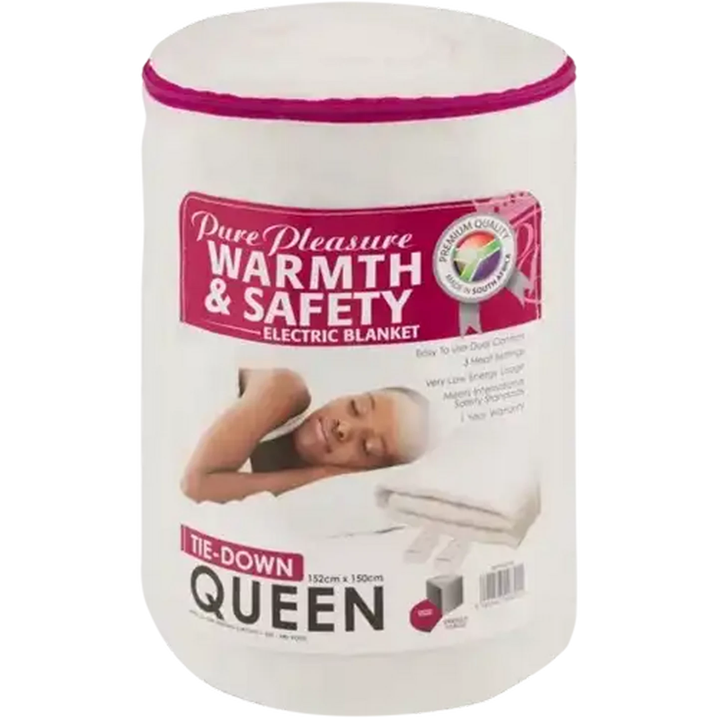 洋楽 L.L.C. Guaranteed For Lovemaking Checkers Sixty60 | Pure Pleasure Queen Tie-Down Electric Blanket