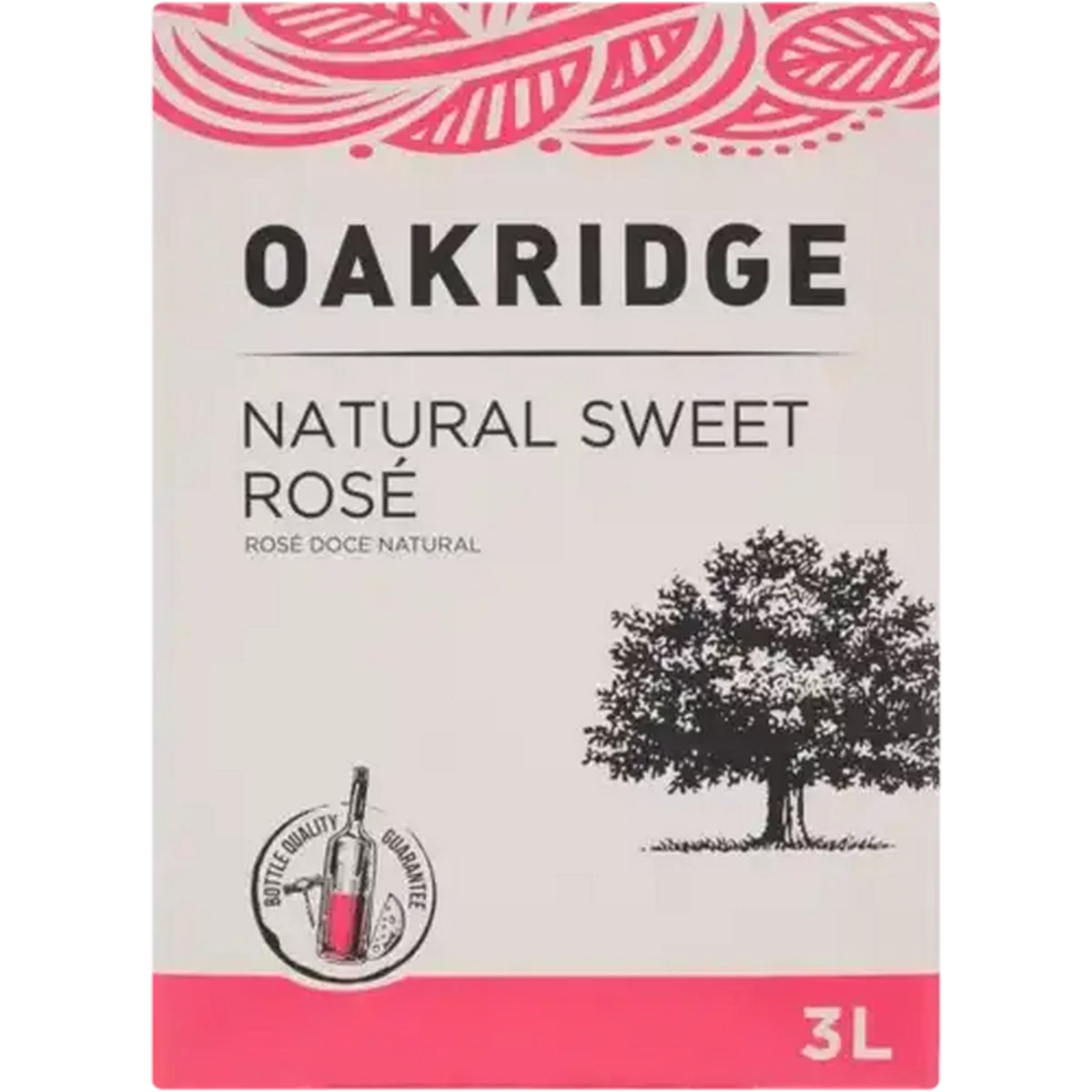Shoprite ZA | Oakridge Natural Sweet Rosé Rosé Wine Box 3L