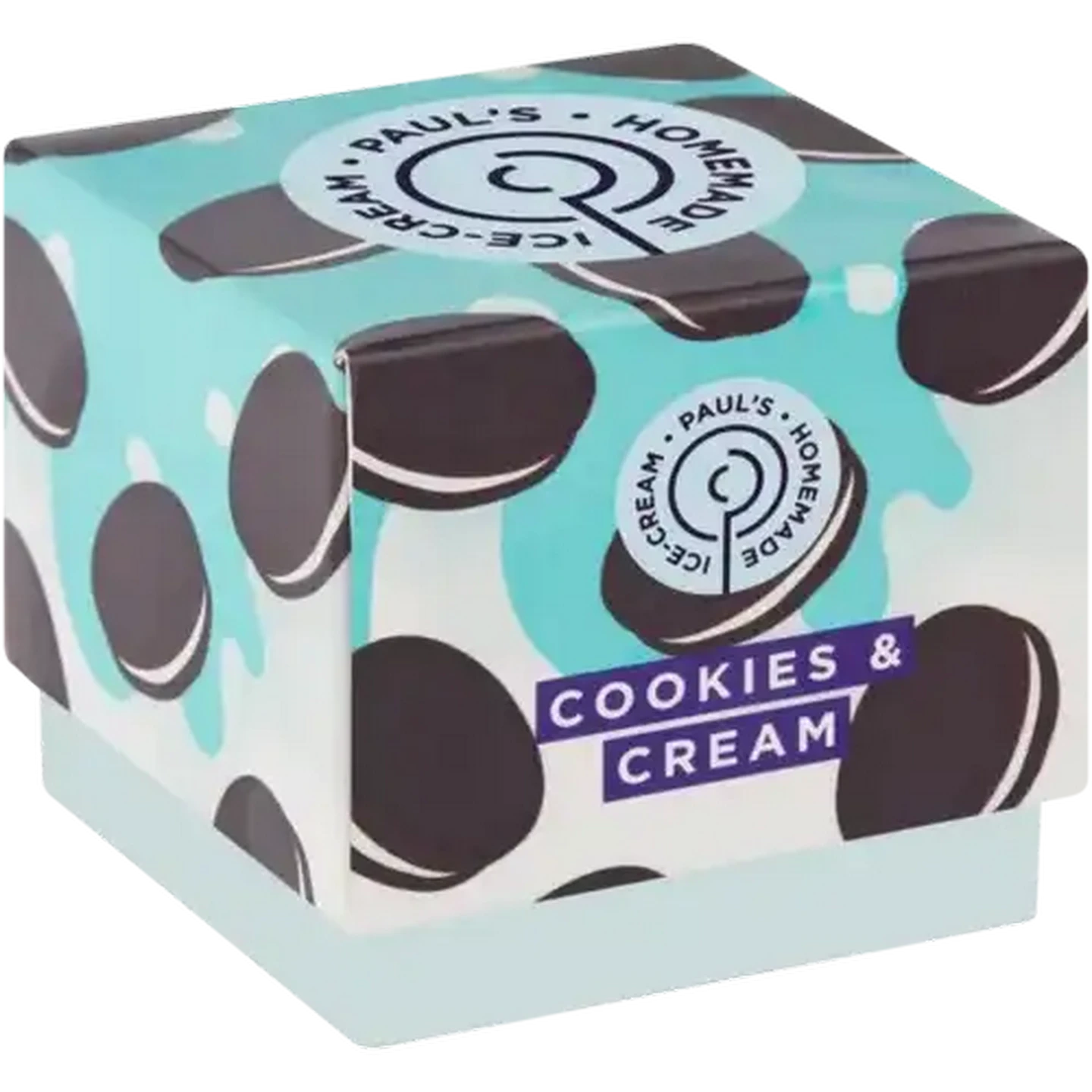 Image of Paul's Homemade Ice Cream Cookies & Cream Ice Cream 200ml
