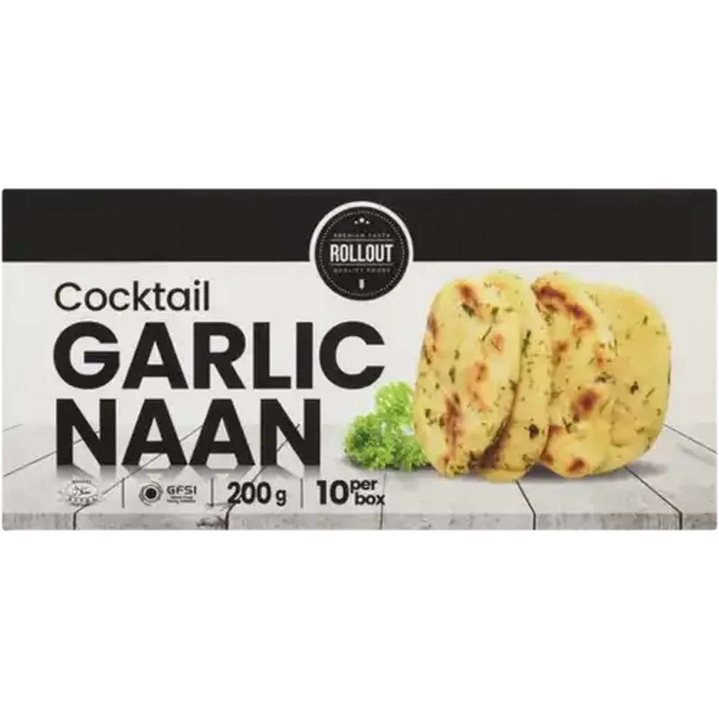 Checkers Sixty60 | Rollout Frozen Cocktail Garlic Naans 10 Pack