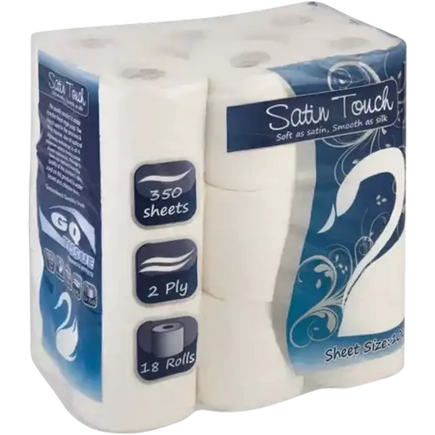 Checkers Sixty60 | Satin Touch 2 Ply Toilet Tissue 18 Pack