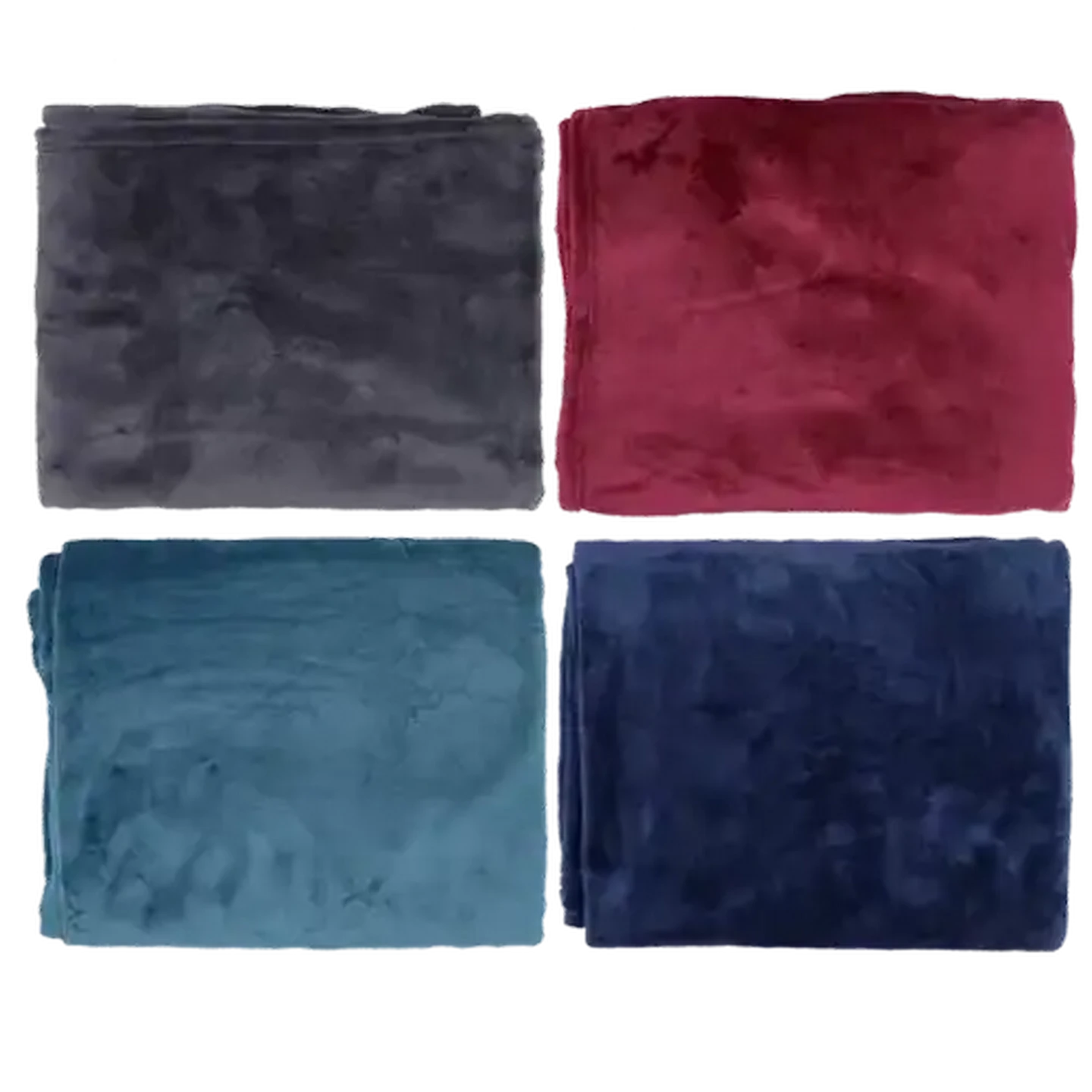 Image of Essentials Coral Fleece Blanket 130 x 170cm (Colour May Vary)