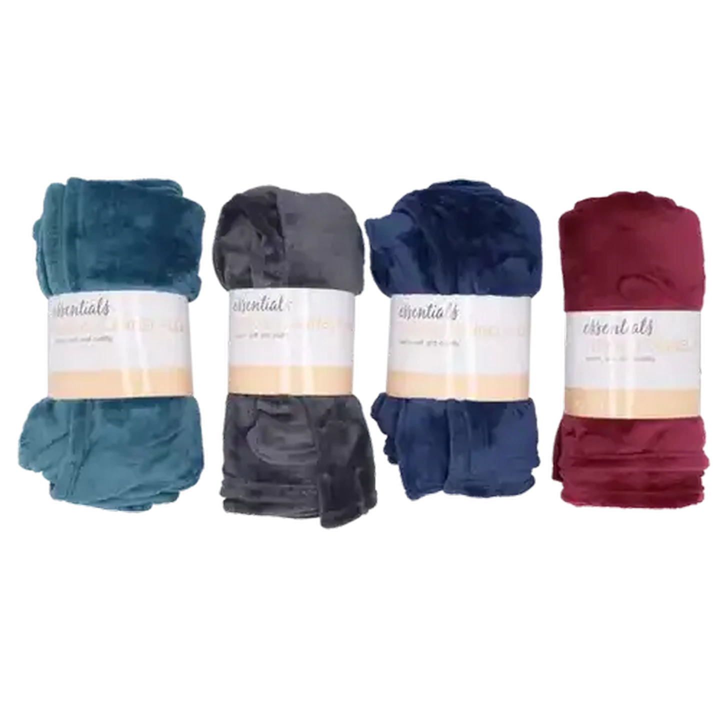Image of Essentials Coral Fleece Blanket 130 x 170cm (Colour May Vary)