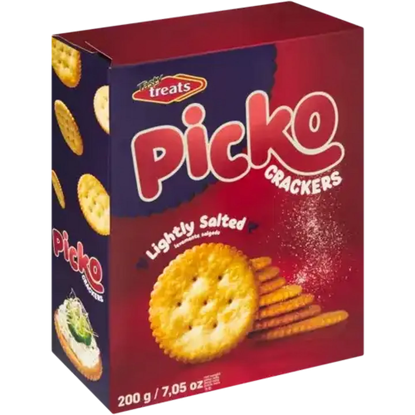 Image of Tasty Treats Picko Lightly Salted Crackers 200g