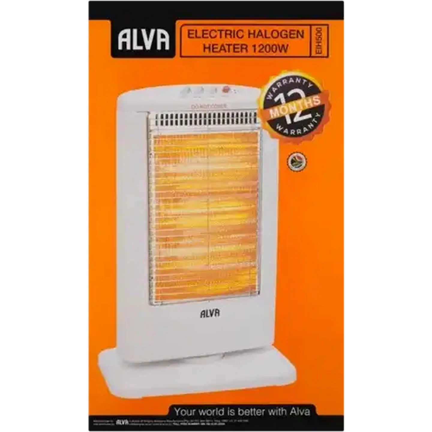 Checkers Sixty60 | Alva White Electric Halogen Heater