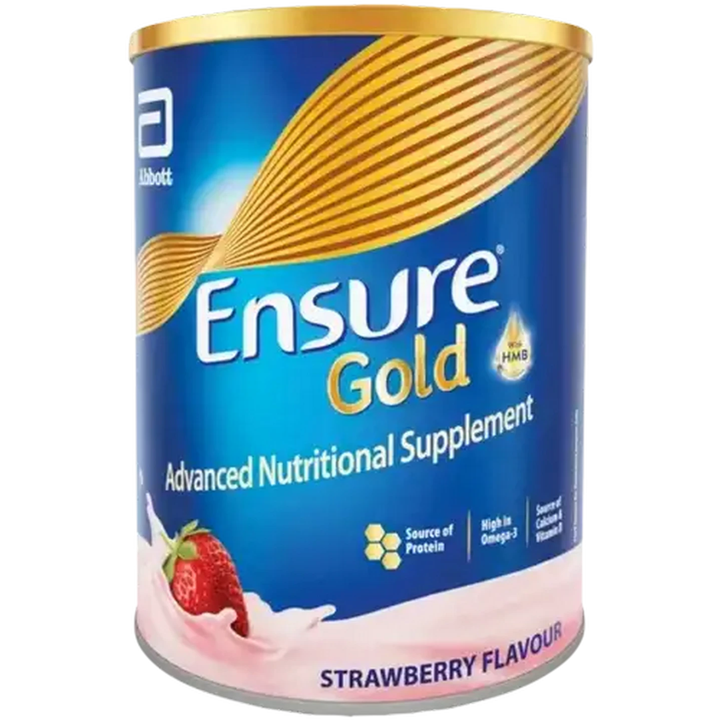Image of Ensure Gold Advanced Strawberry Flavour Nutritional Supplement 850g