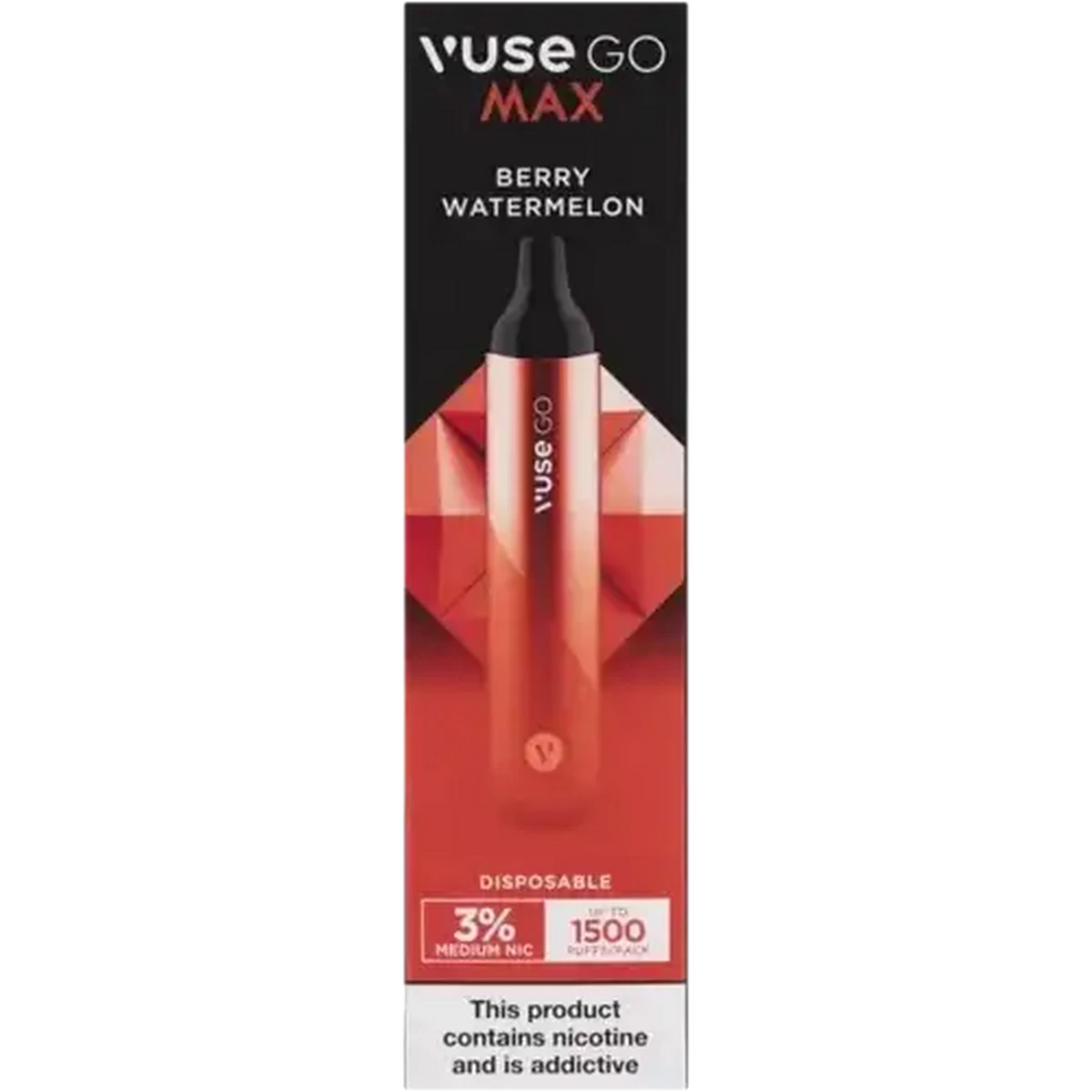 Checkers Sixty60 | Vuse Go Max Berry Watermelon 3% Disposable Vape (Non ...
