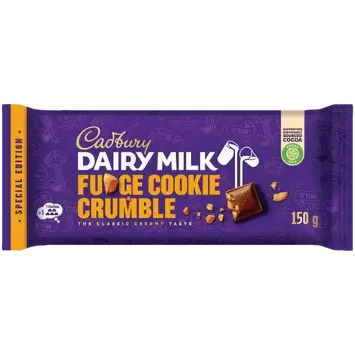 Checkers Sixty60 | Cadbury Dairy Milk Fudge Cookie Crumble Special ...