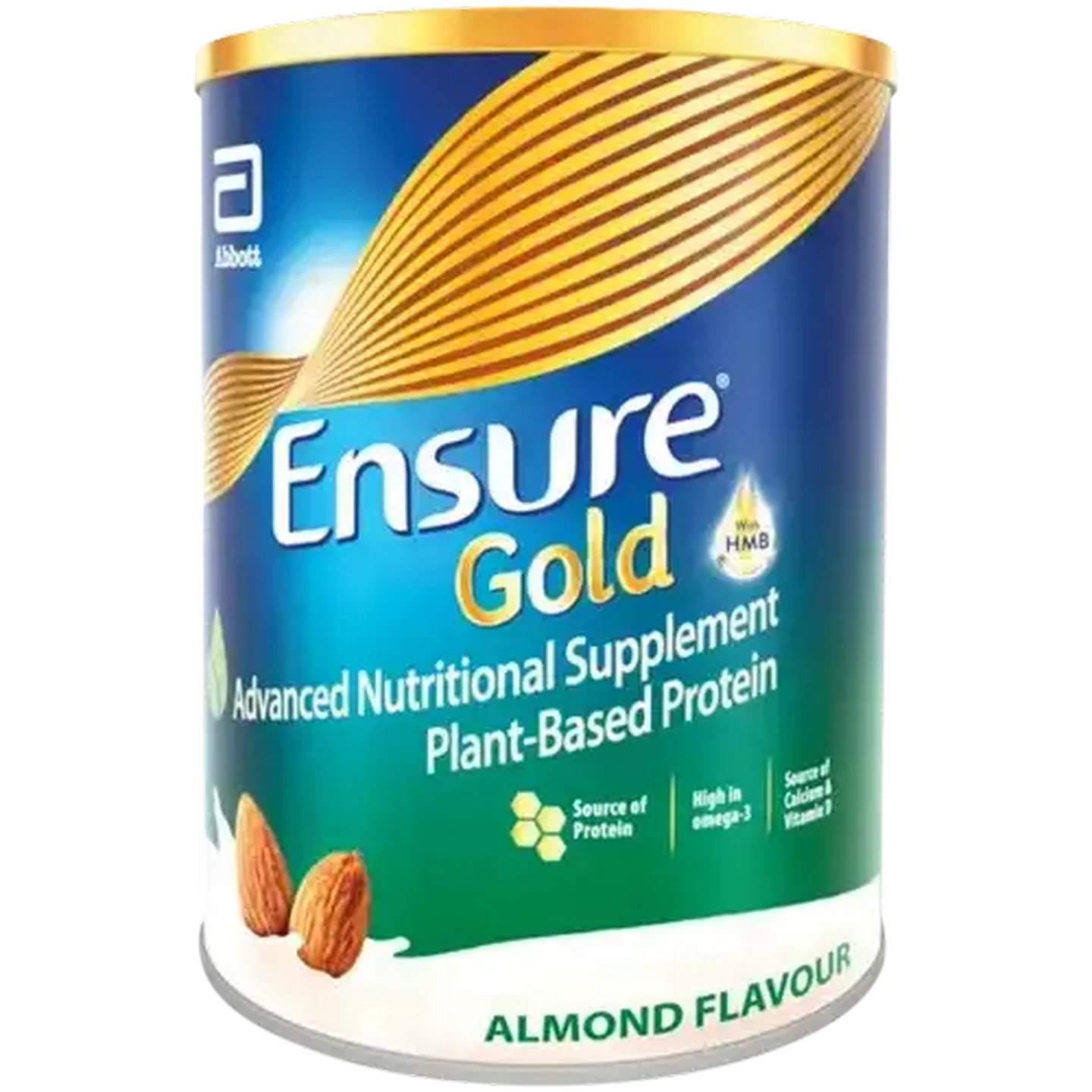 Image of Ensure Gold Almond Flavour Advanced Nutritional Supplement Plant-Based Protein 850g