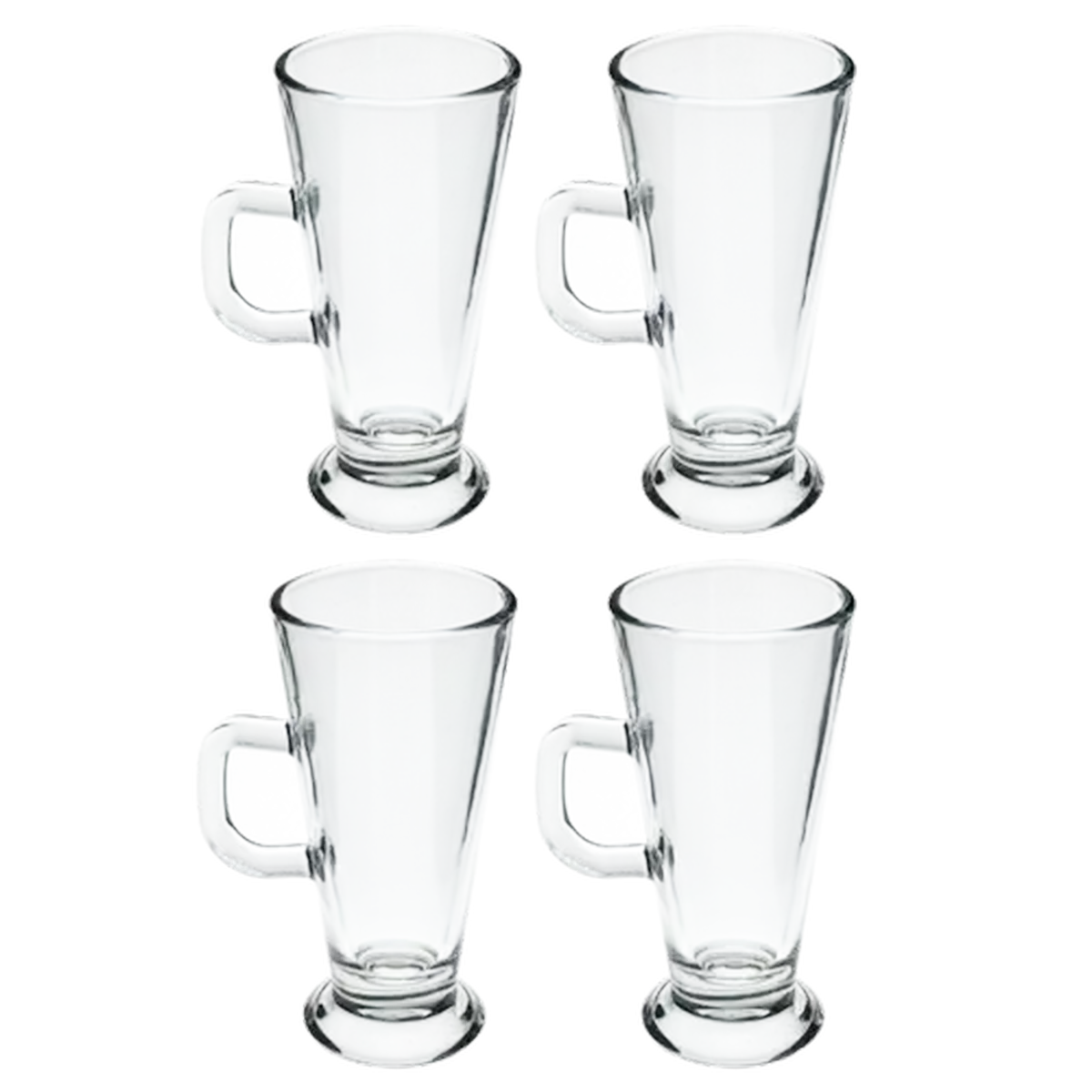 cham様 Checkers Sixty60 | Hot Chocolate Coffee Tyme Glass 4 Piece