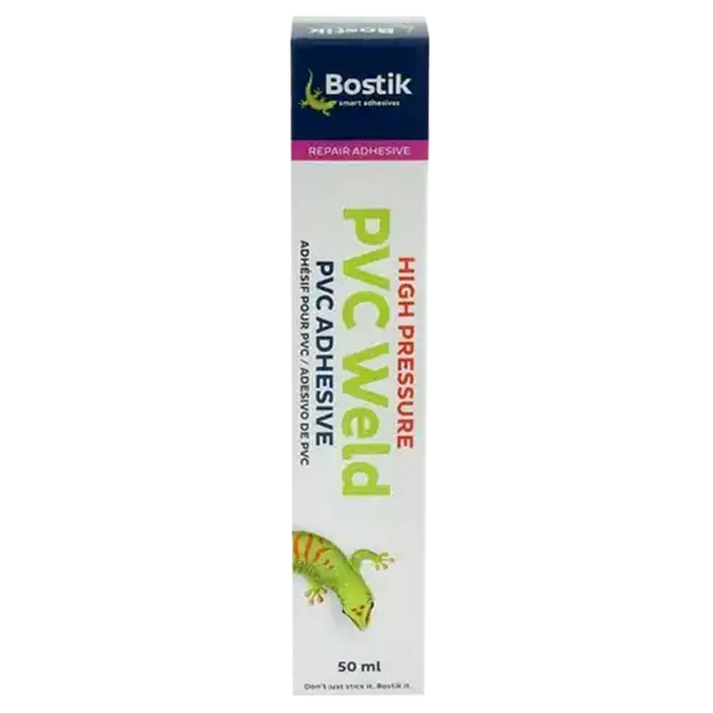Image of Bostik Clear PVC Weld Glue 50ml