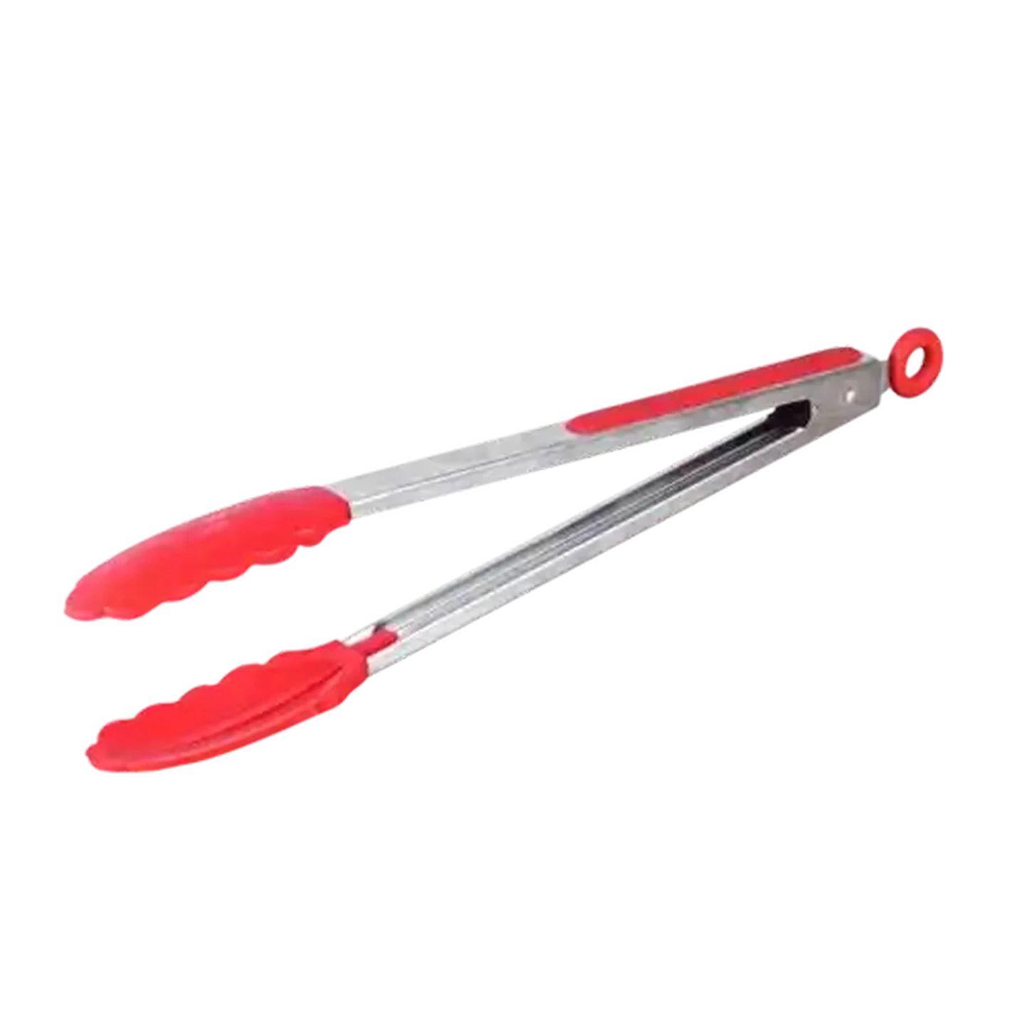 Image of LK's Silicone Tip Salad Tongs