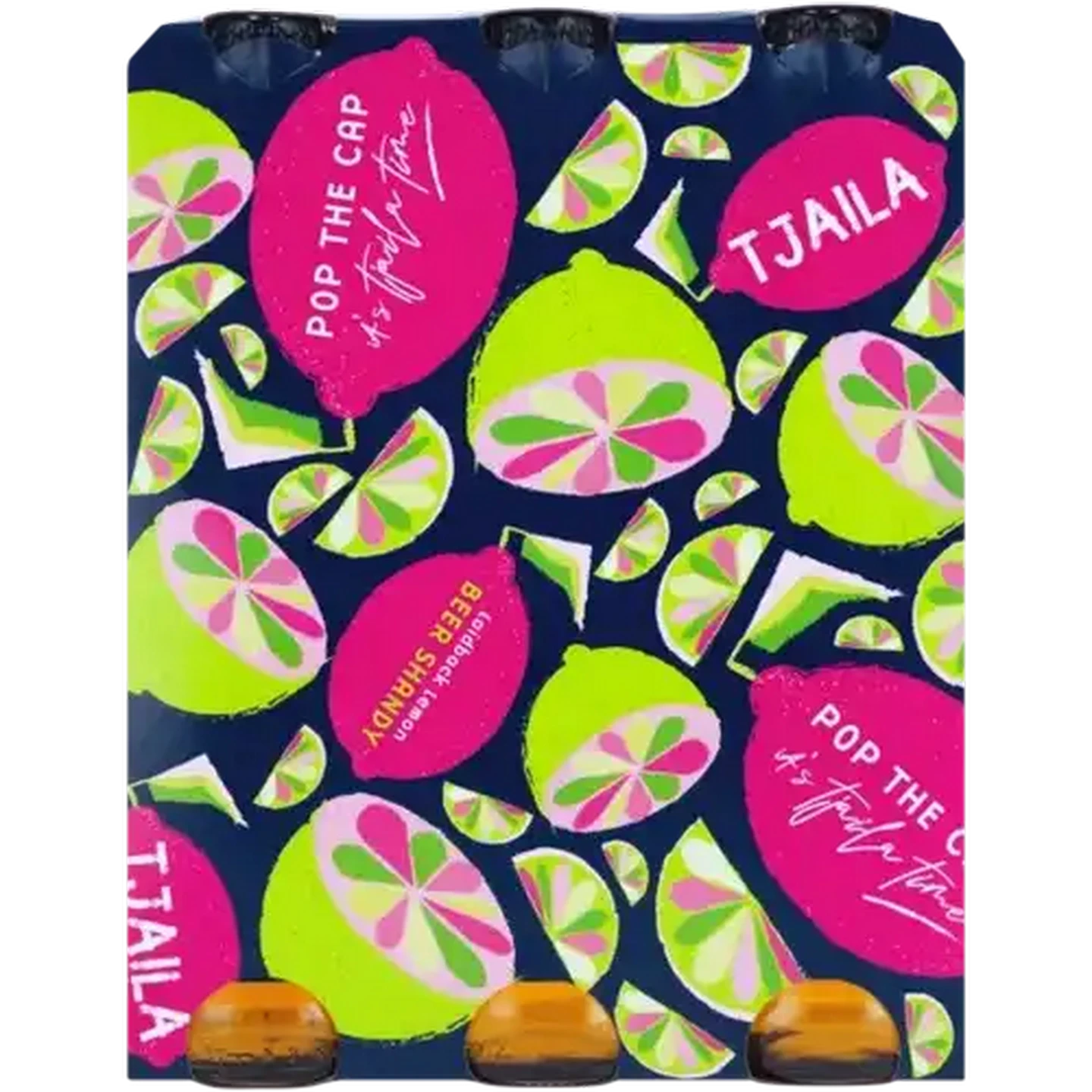 Image of Tjaila Laidback Lemon Beer Shandy Bottle 6 x 340ml