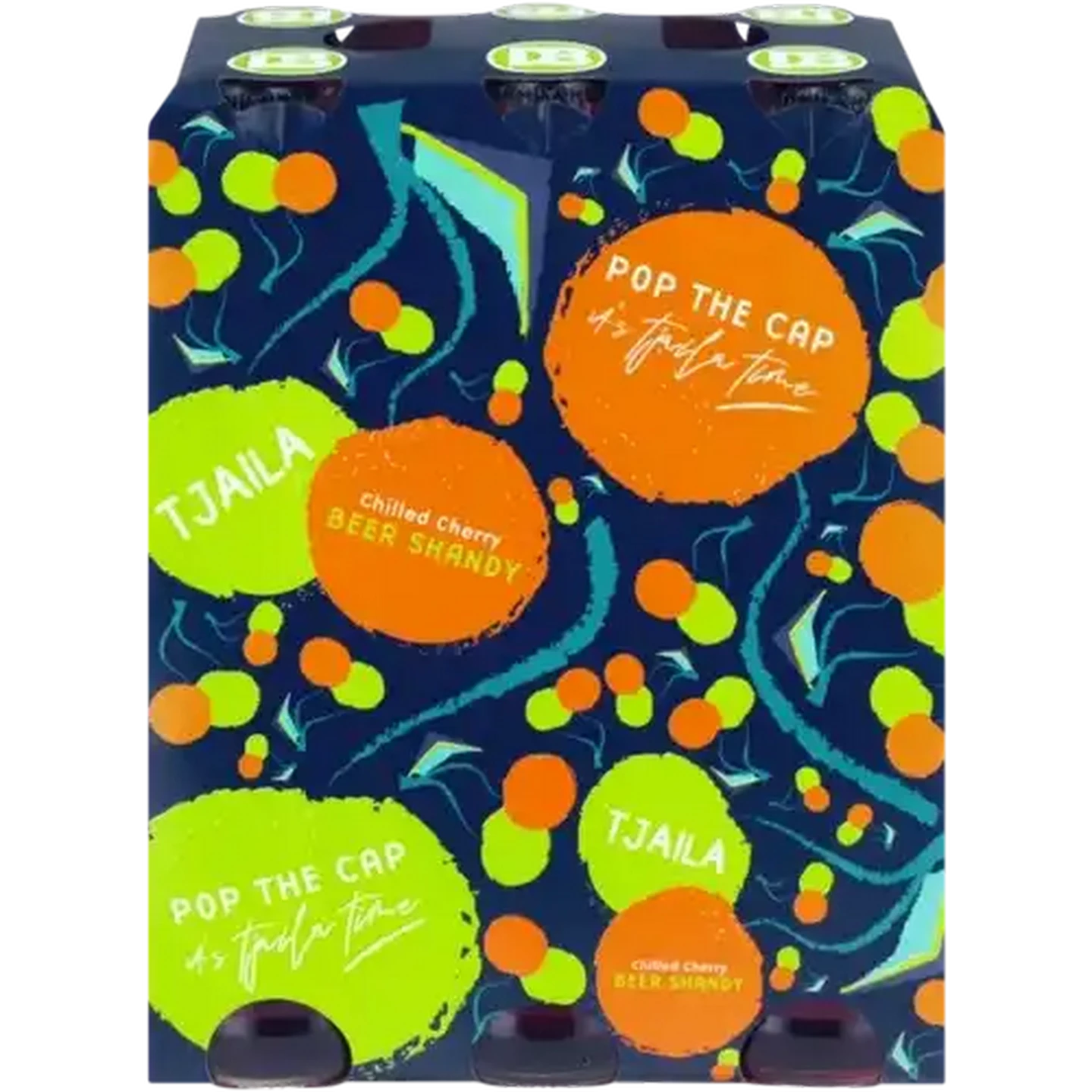 Image of Tjaila Chilled Cherry Beer Shandy Bottle 6 x 340ml
