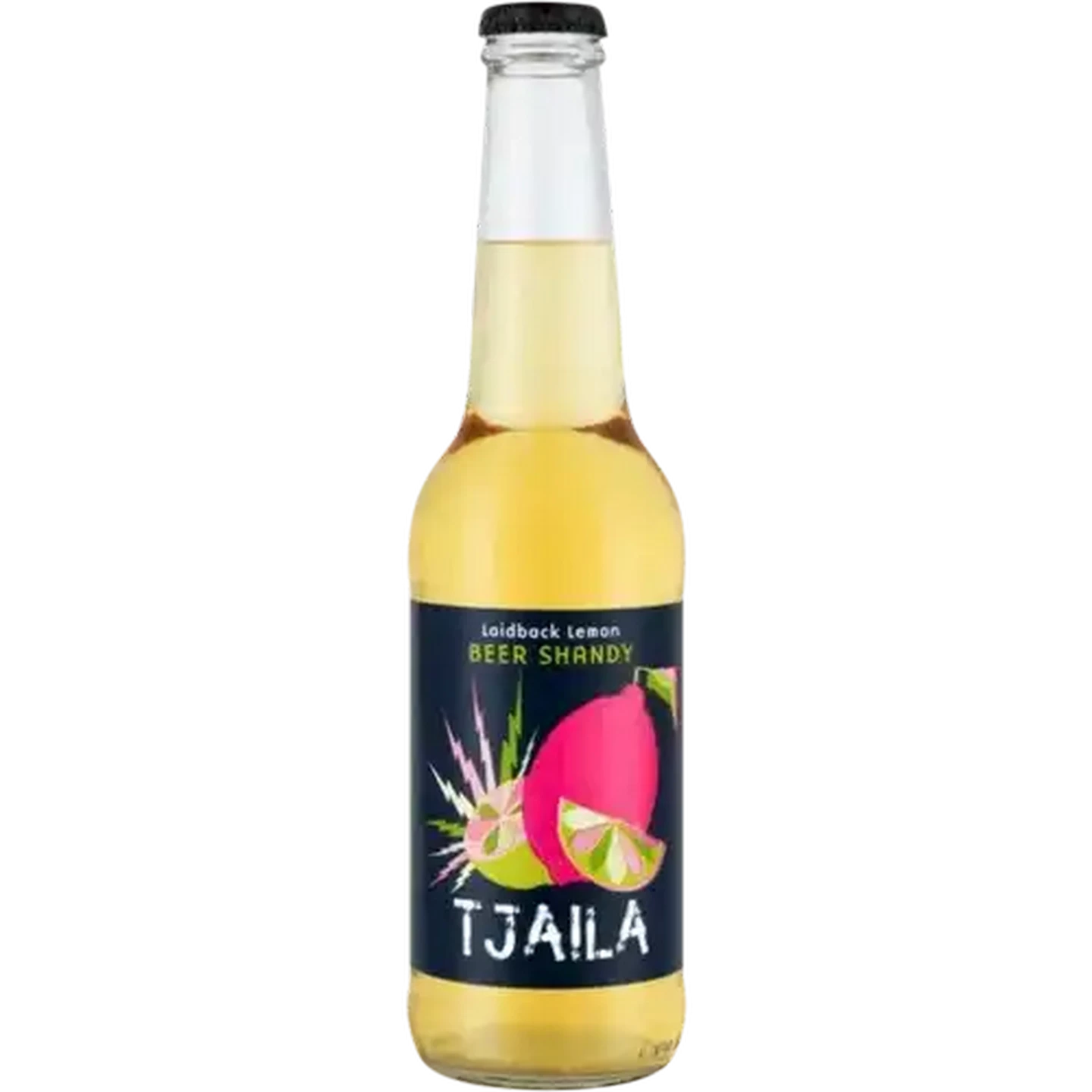 Image of Tjaila Laidback Lemon Beer Shandy Bottle 340ml
