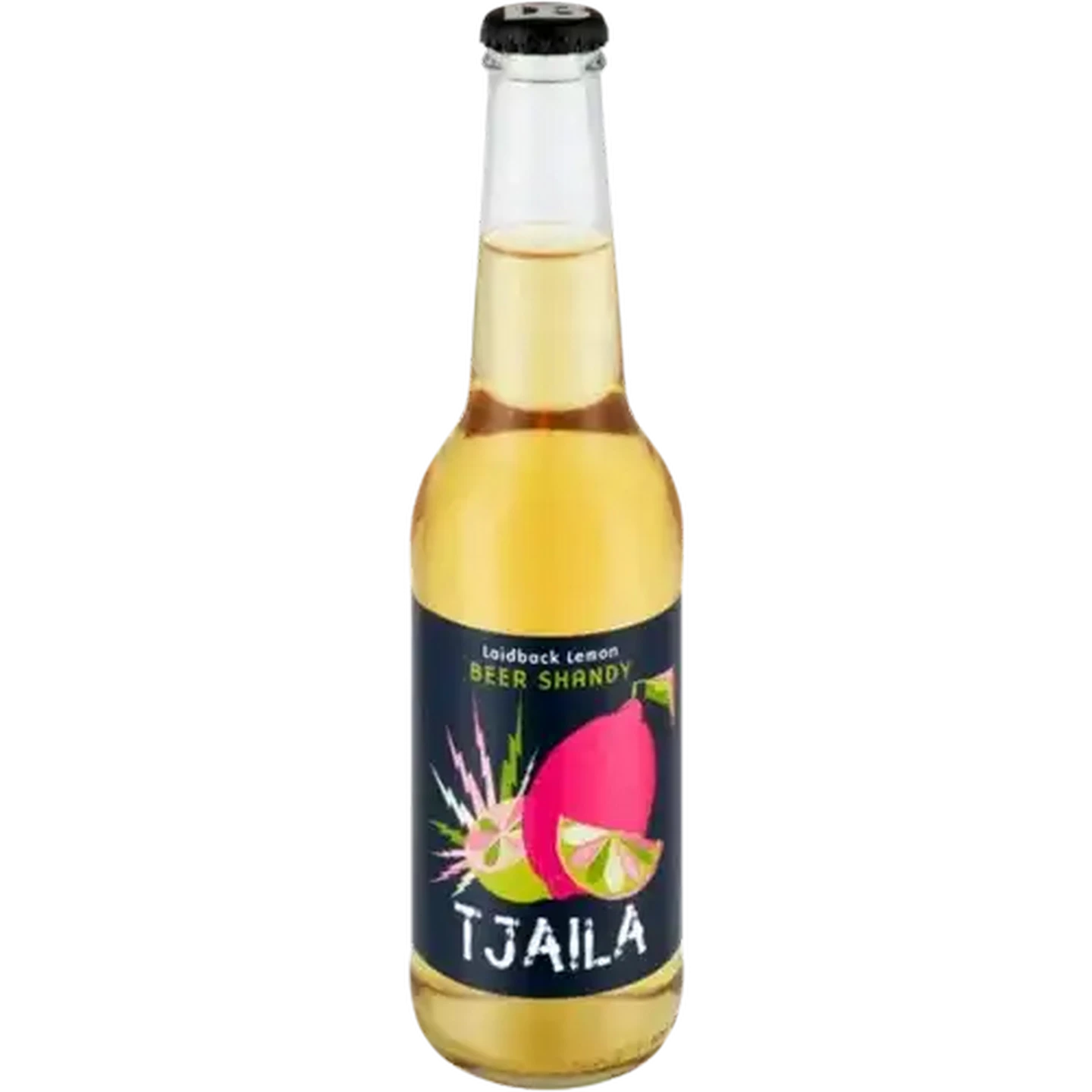 Image of Tjaila Laidback Lemon Beer Shandy Bottle 340ml