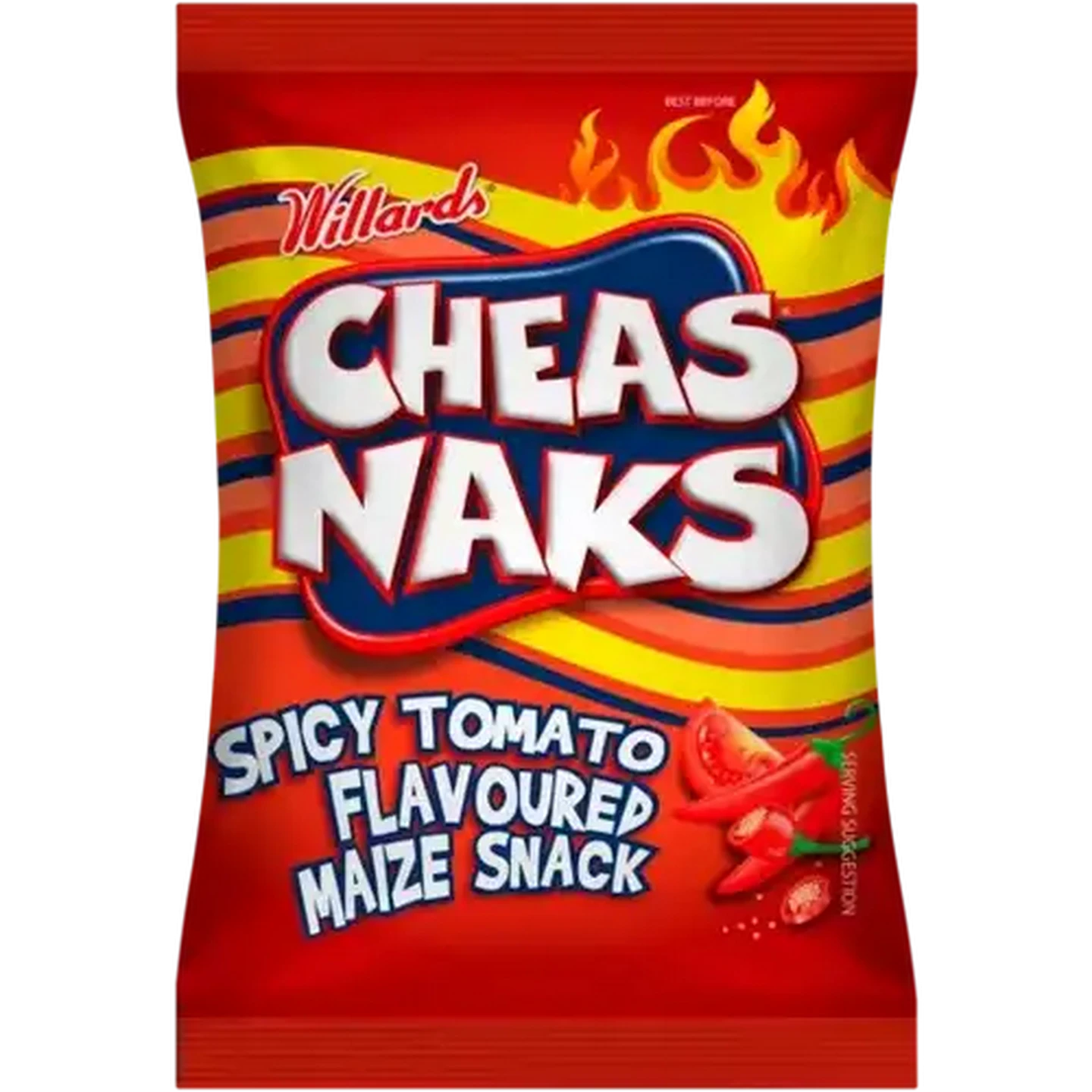 Checkers Sixty60 | Cheas Naks Spicy Tomato Flavoured Maize Snack 135g