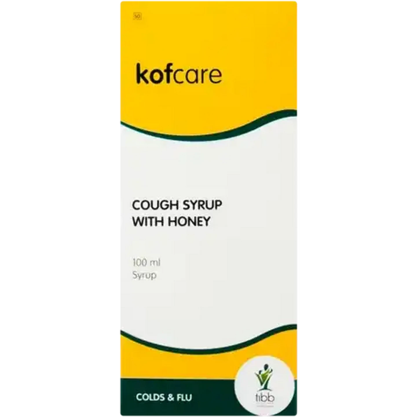 Image of Tibb Kofcare Cough Syrup With Honey 100ml
