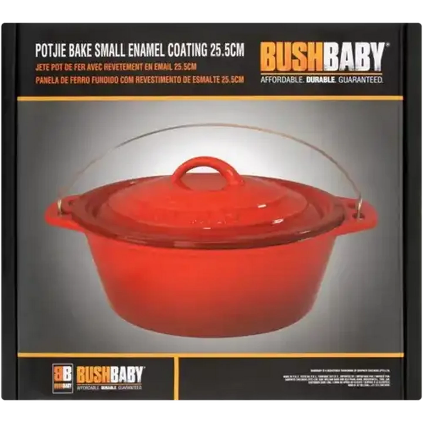 Image of Bush Baby Enamel Bake Potjie (Small)