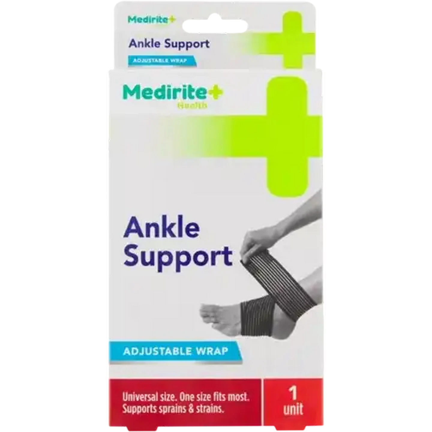 Image of Medirite Ankle Support Adjustable Wrap