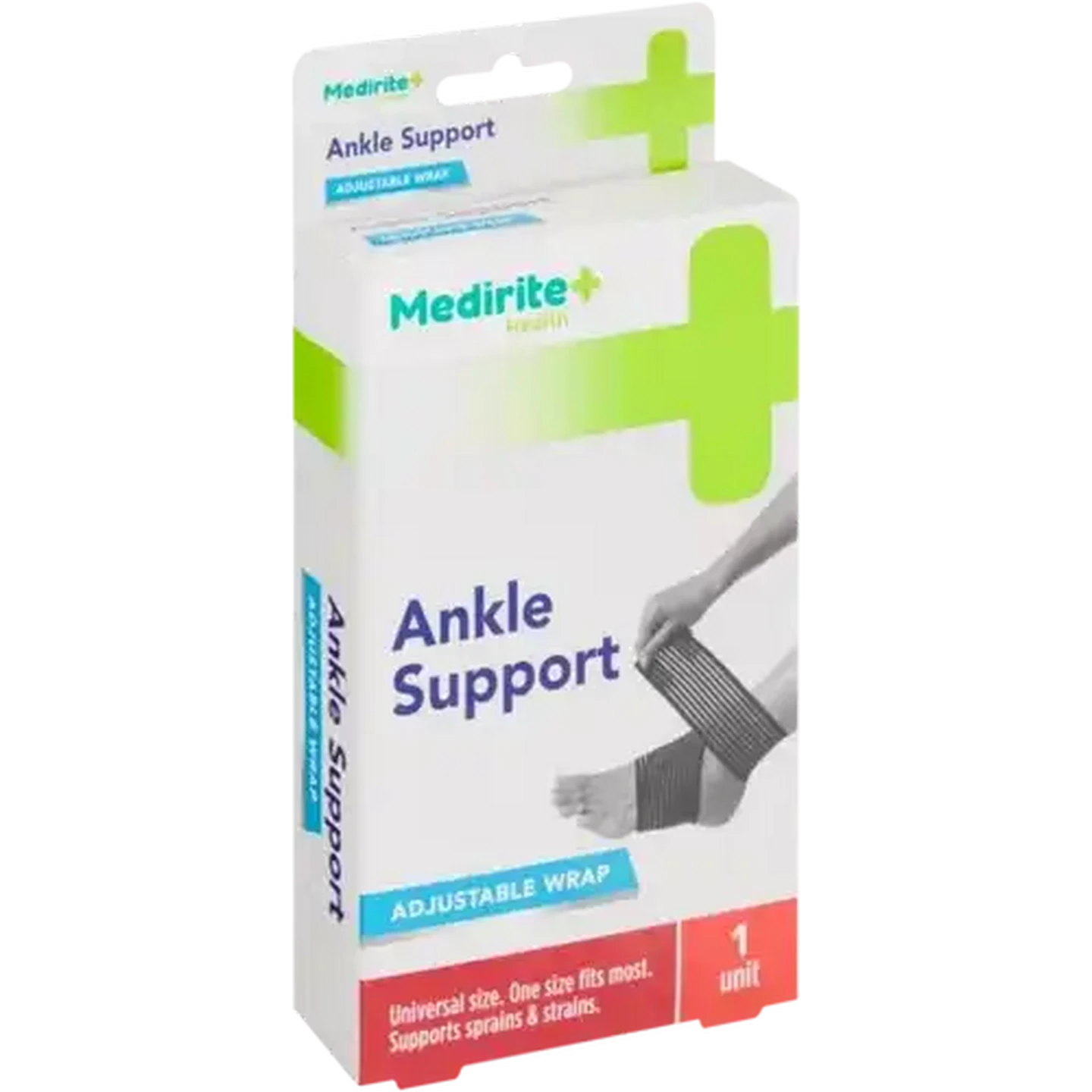 Image of Medirite Ankle Support Adjustable Wrap