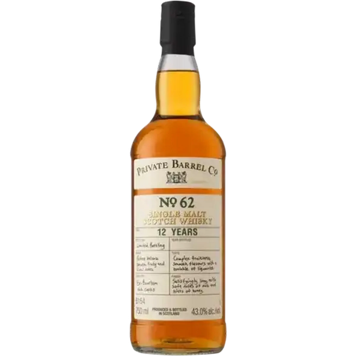 Checkers Sixty60 | Private Barrel Co. No. 62 Single Malt Scotch