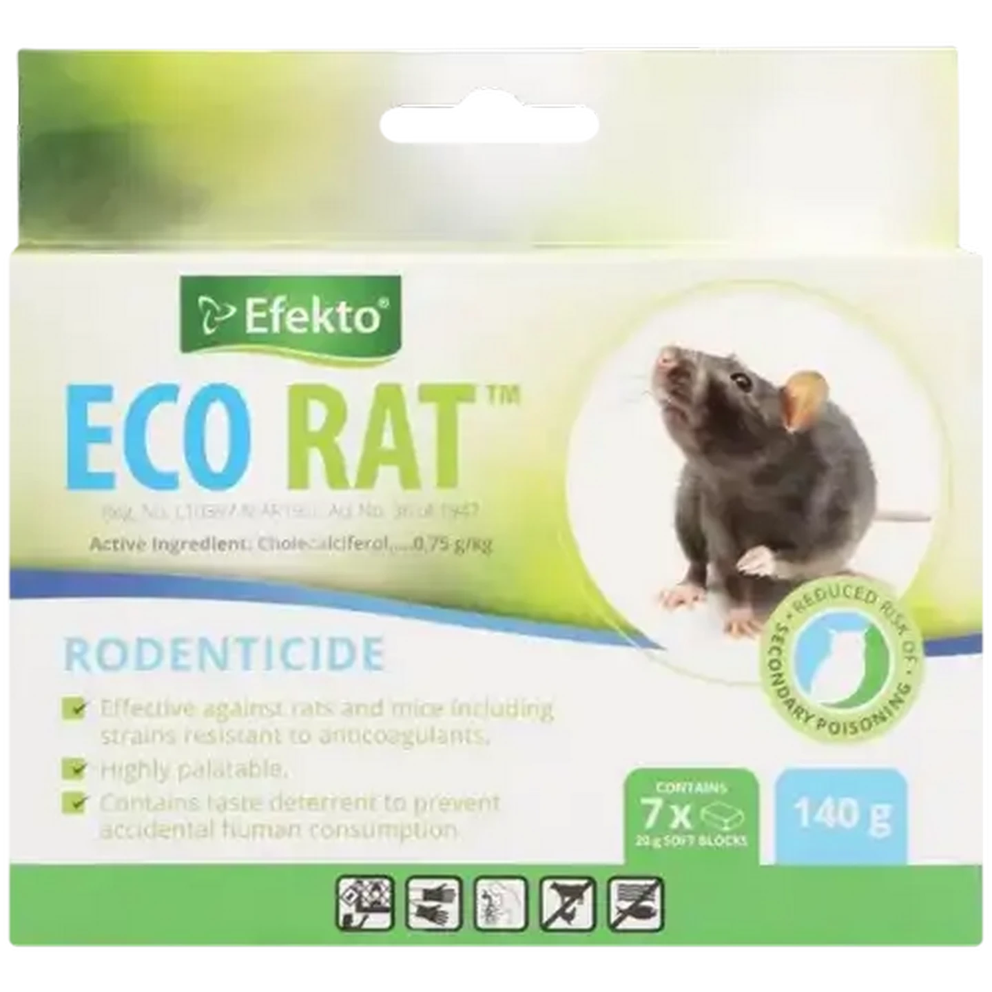 Image of Efekto Eco Rat Bait 140g