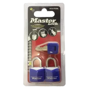 Shoprite ZA | Master Lock Brass Keyed Alike Luggage Padlock 20mm 2