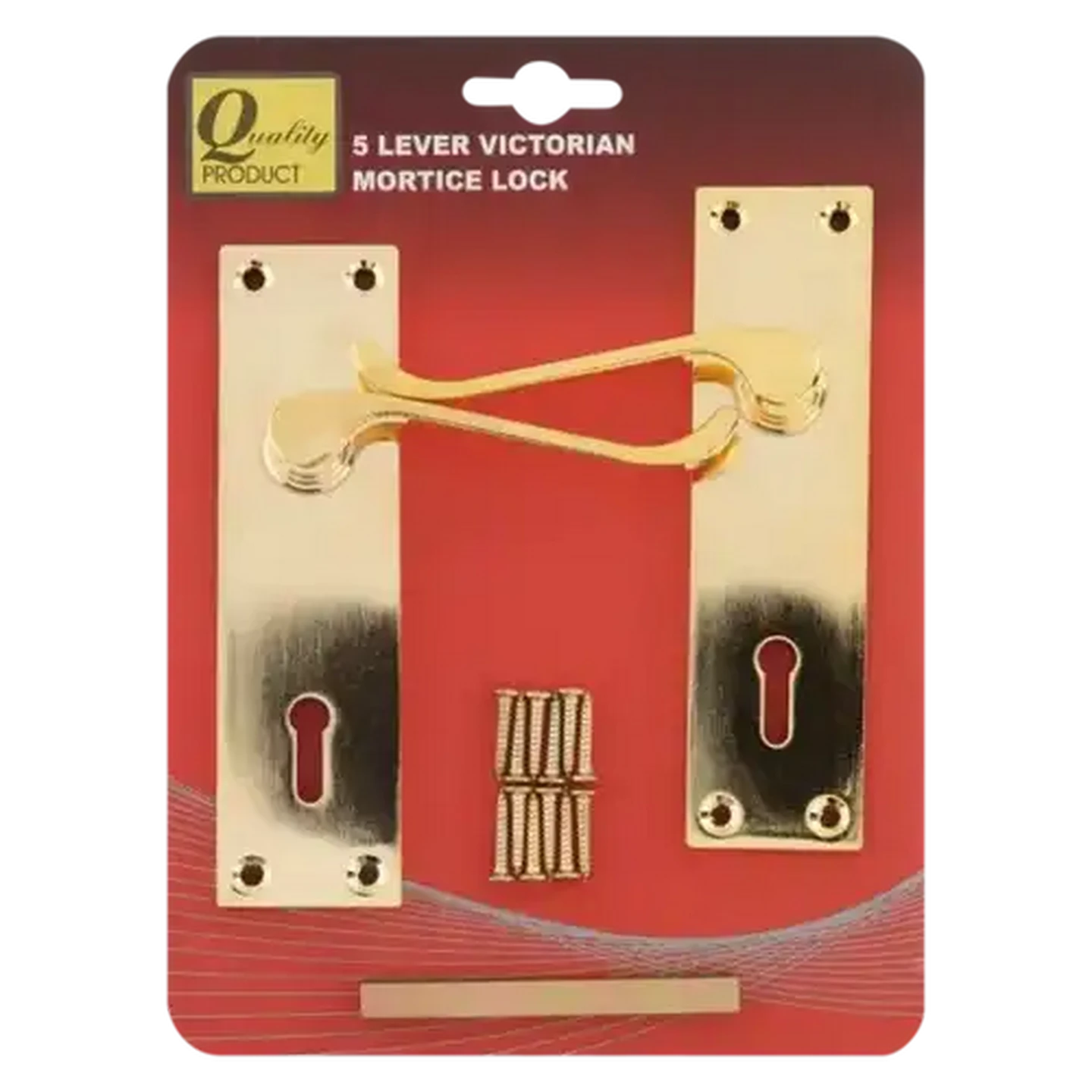 Checkers Sixty60 | Quality 5 Lever Brass Plated Mortice Lock Set