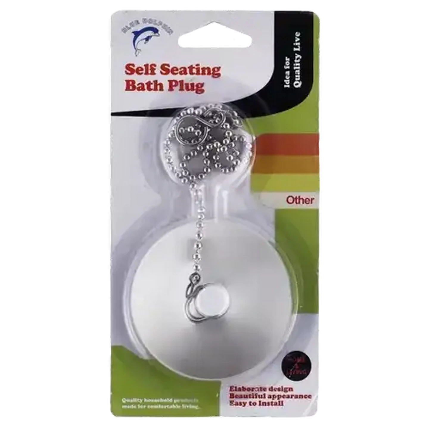Image of Quality Self Seating Bath Plug