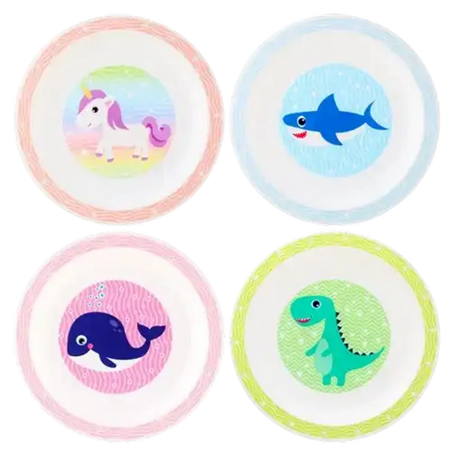 Image of Jolly Tots Animal Plate (Print May Vary)