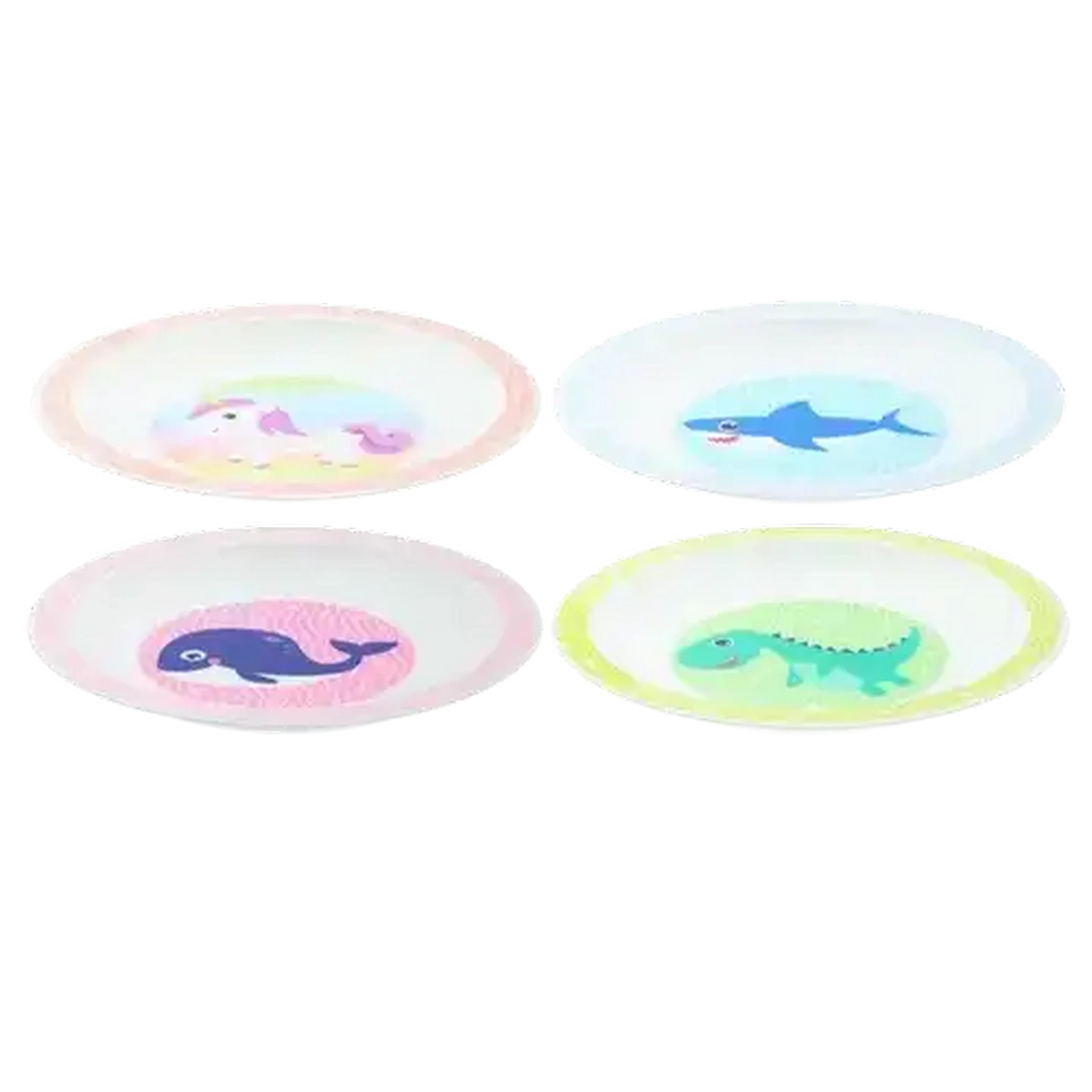 Image of Jolly Tots Animal Plate (Print May Vary)