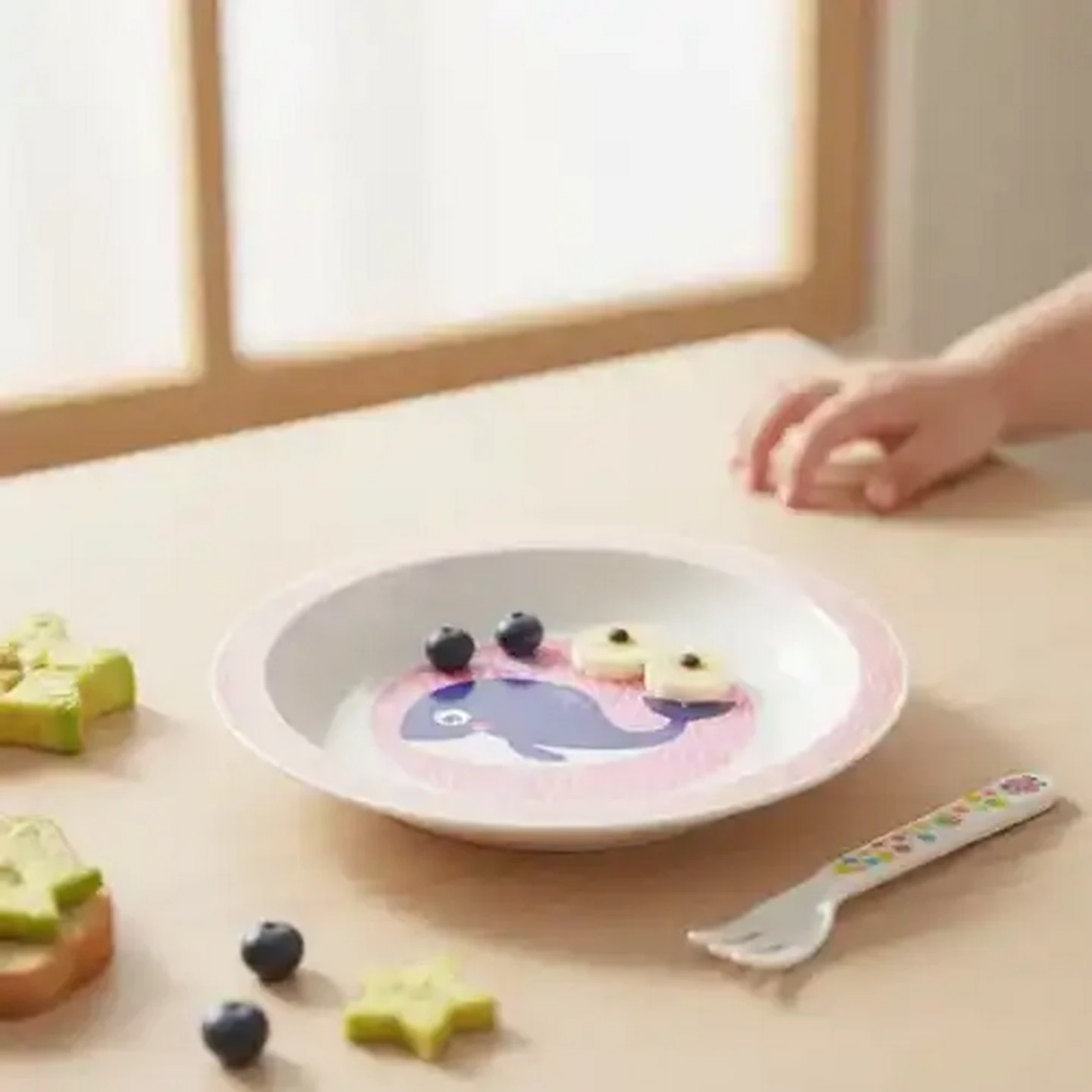 Image of Jolly Tots Animal Plate (Print May Vary)