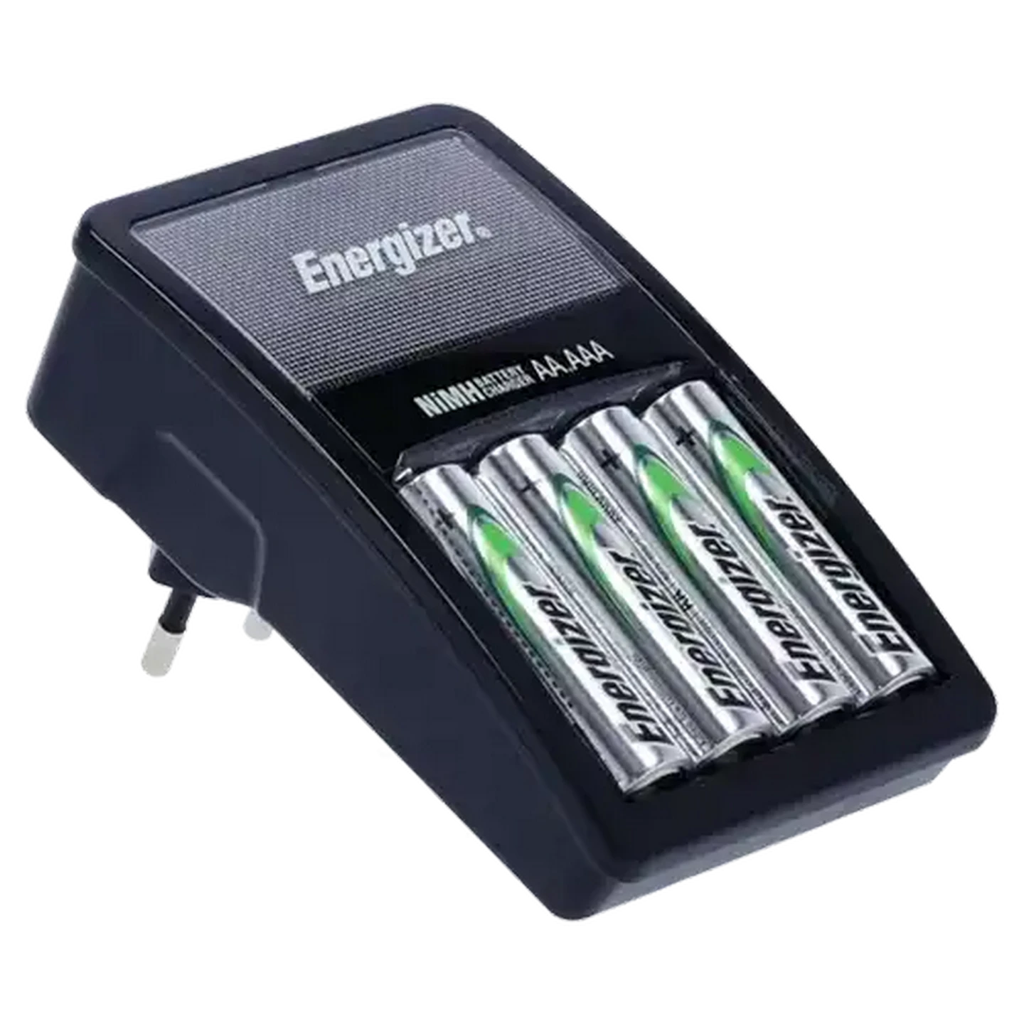 Image of Energizer Accu Recharge Maxi Battery Charger with 4 AA Batteries 5-Piece