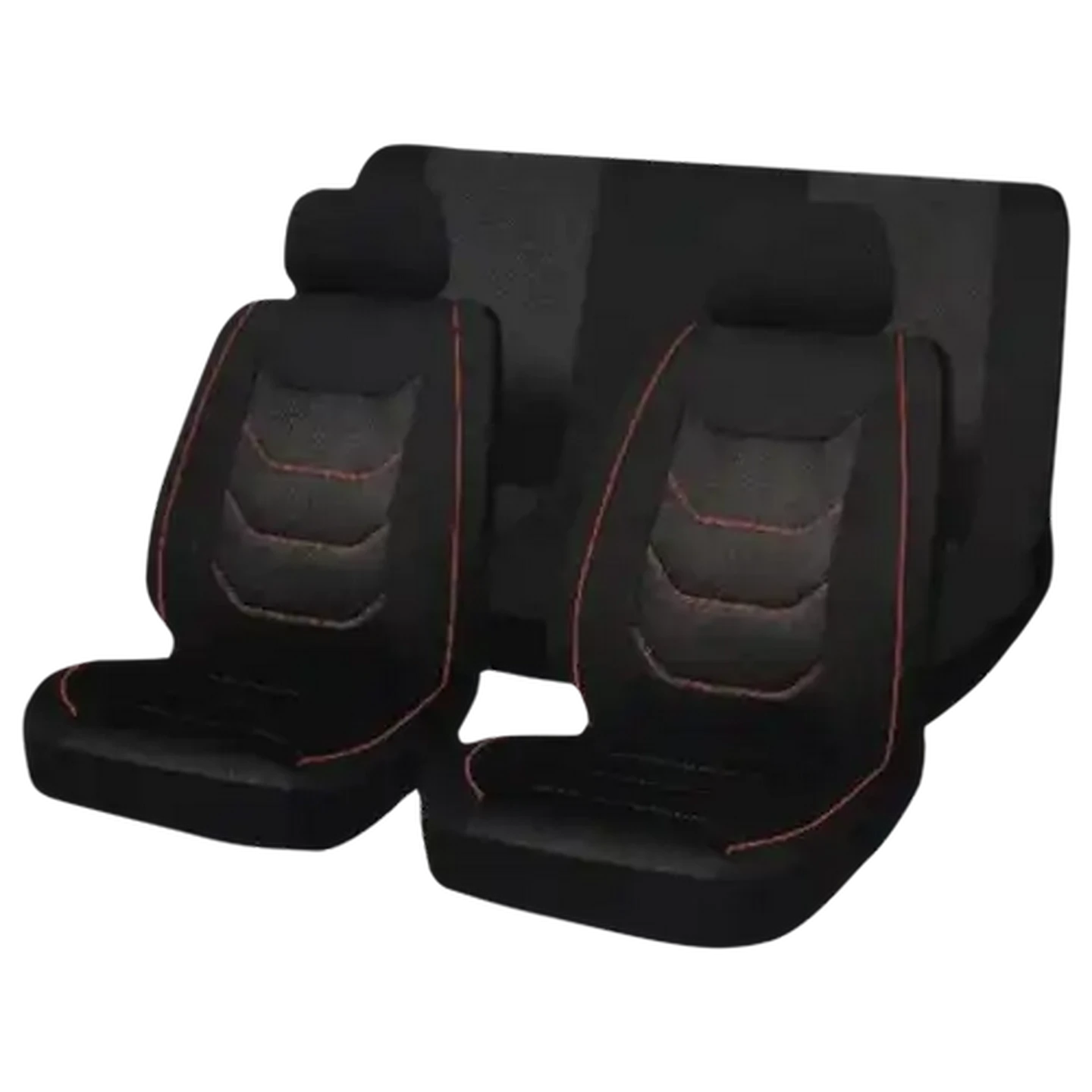 Image of Q Premium Virage Car Seat Cover Set 6 Piece