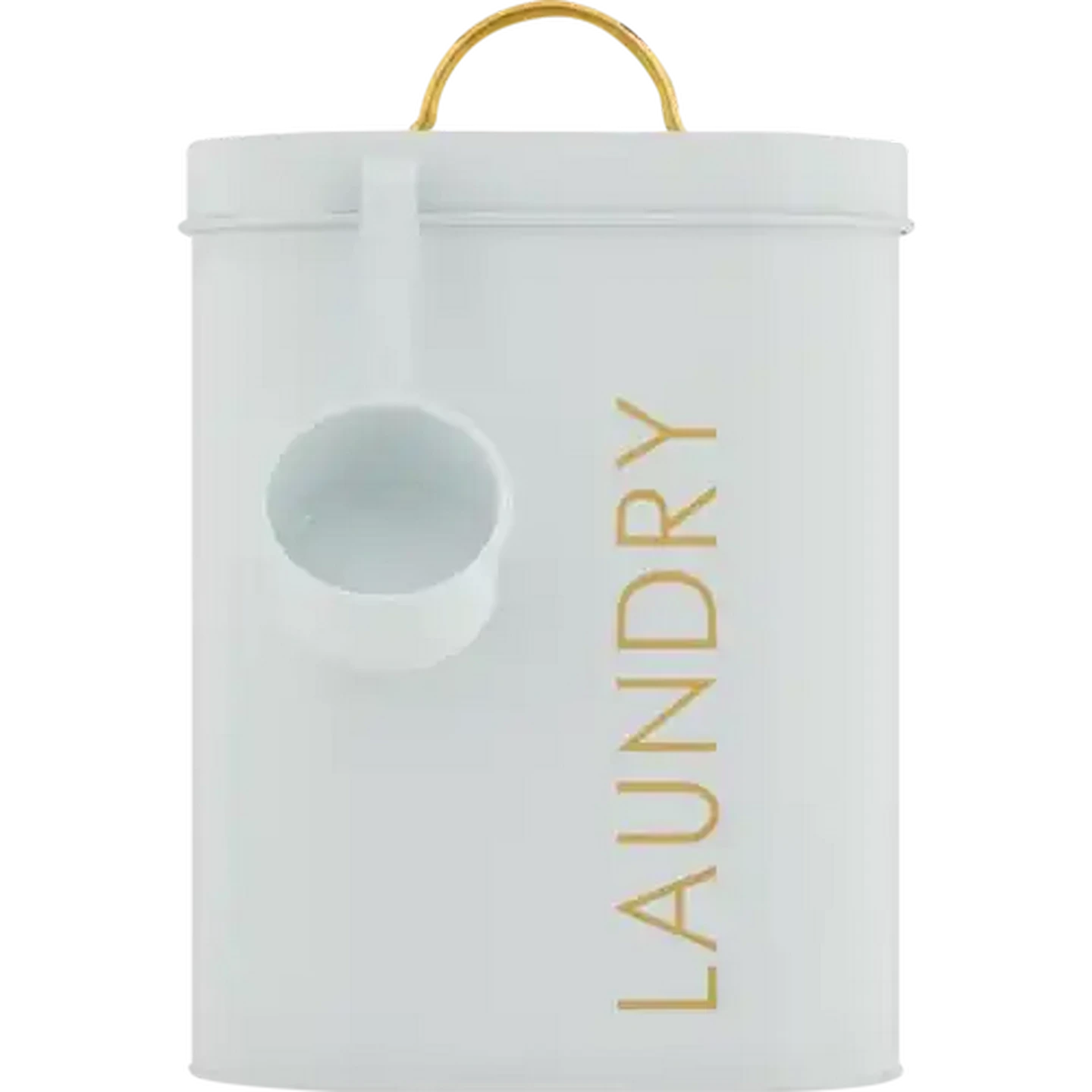 Image of Metal Laundry Powder Tin With Scoop
