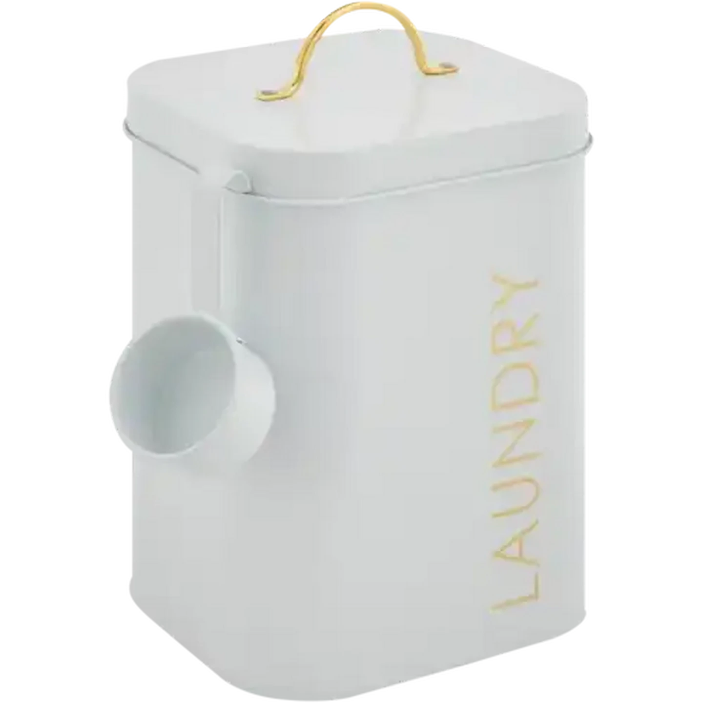 Image of Metal Laundry Powder Tin With Scoop