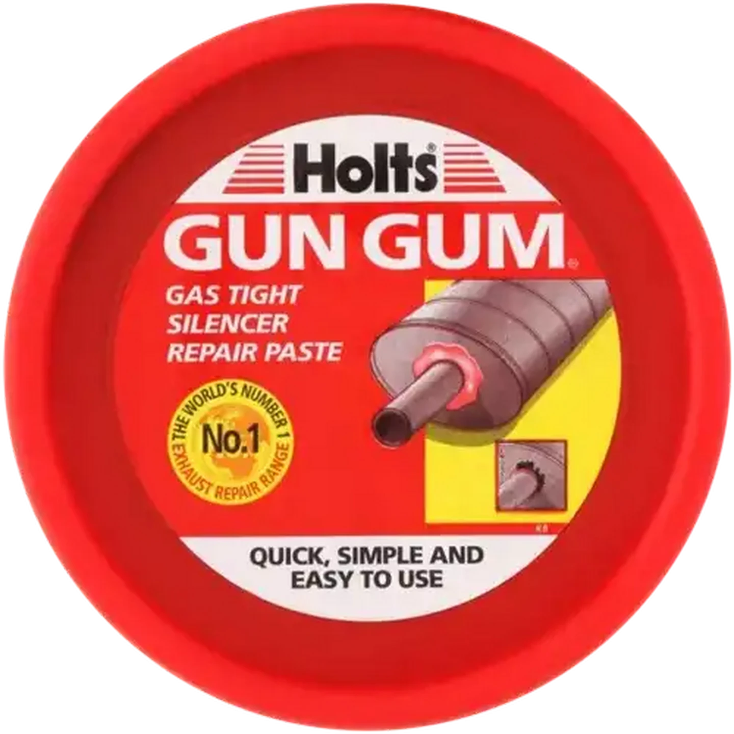 Image of Holts Gun Gum Silencer Repair Paste 200g