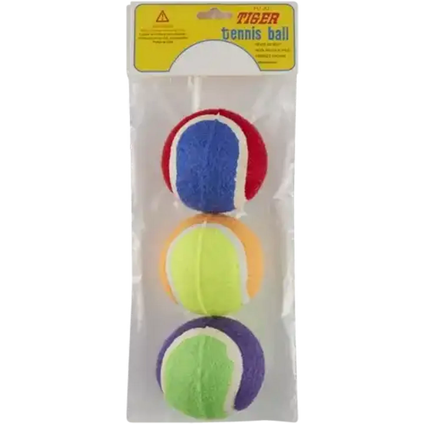 Image of FU JU Tiger Tennis Ball 3-Pack