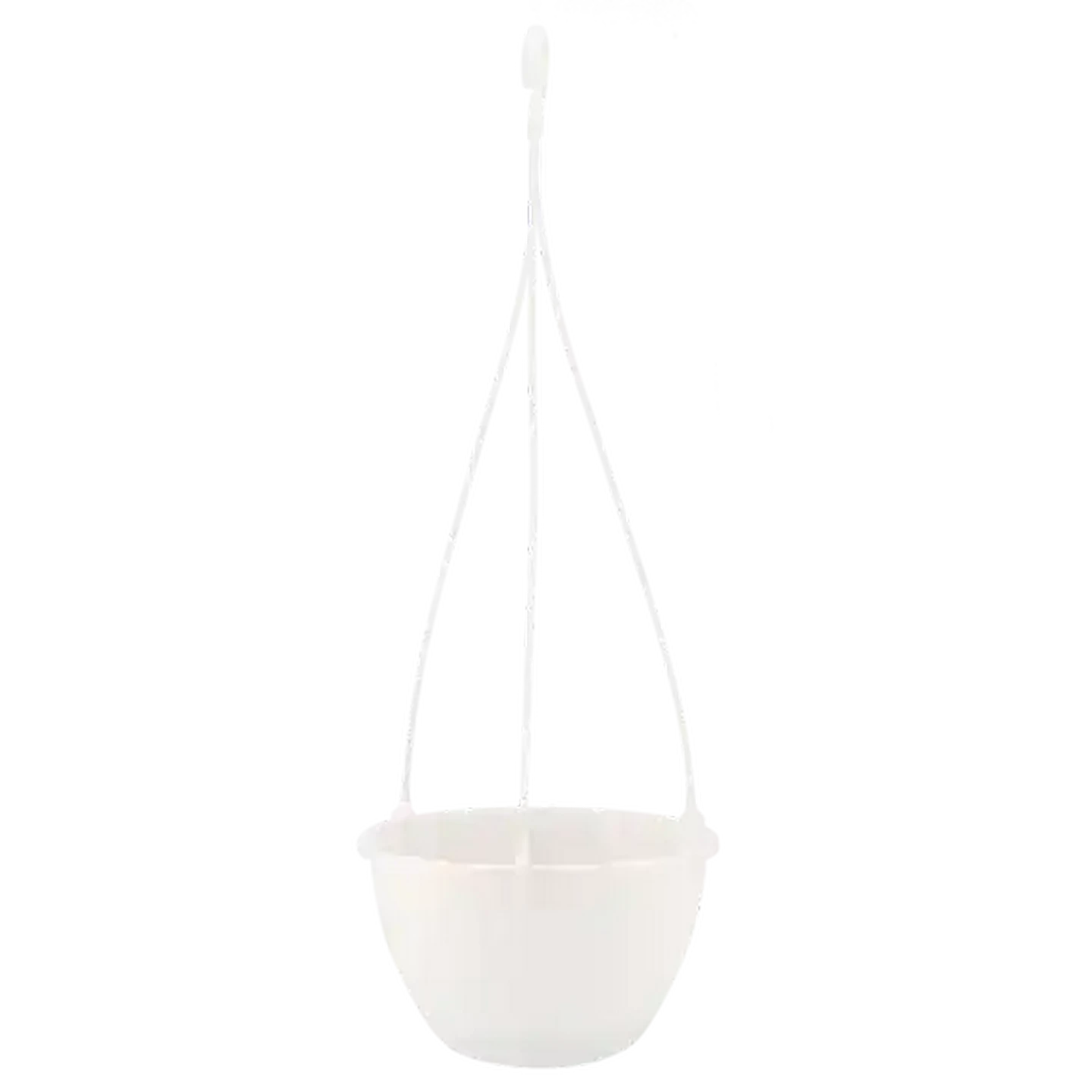Image of Sebor White Hanging Water Pot Plant 20cm