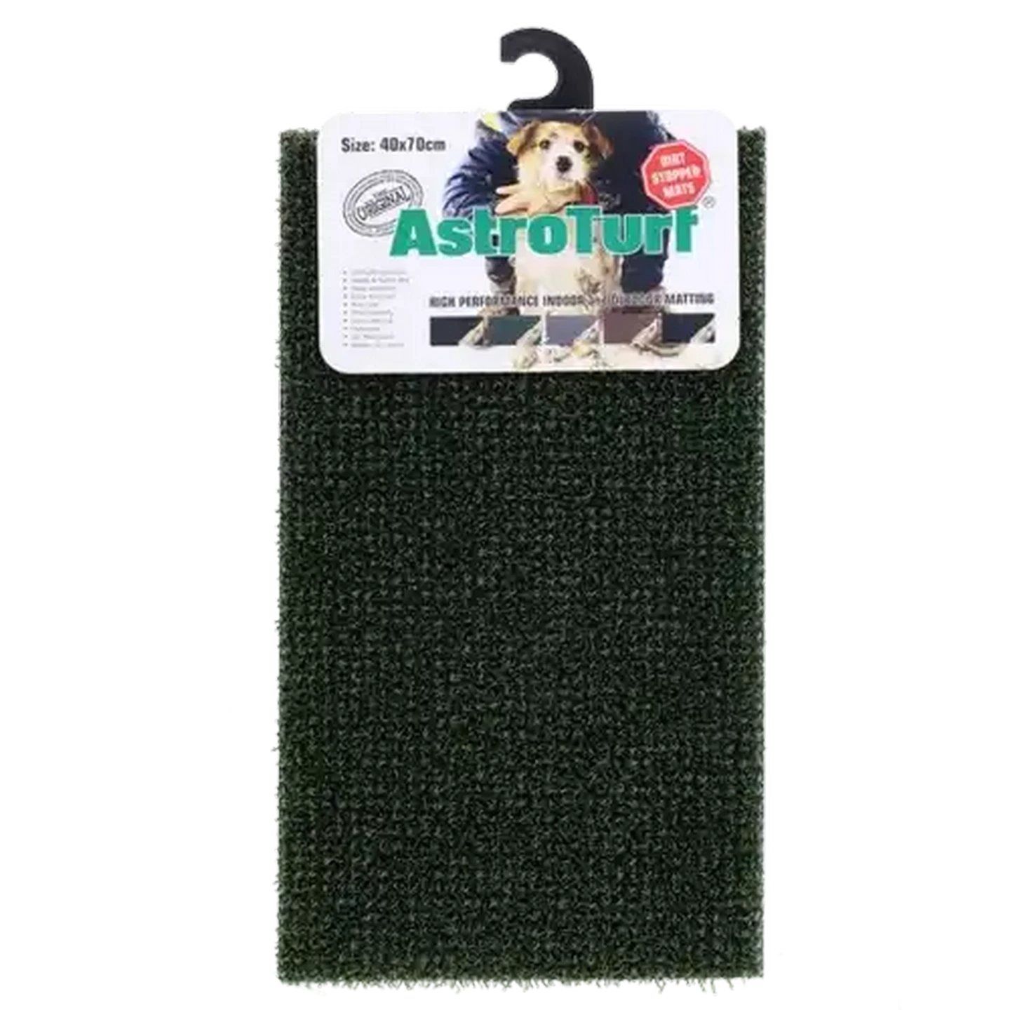 Image of Multi-Flor Astro Turf Green Multi-Floor Door Mat 40 x 70cm