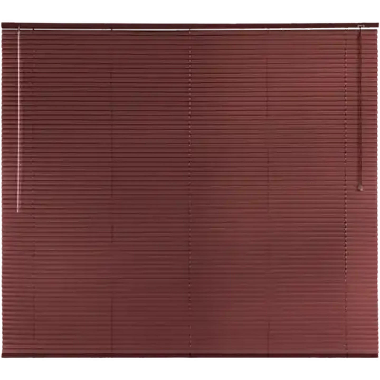 Image of Rufflette Maroon Aluminium Venetian Blind 1800 x 1600mm