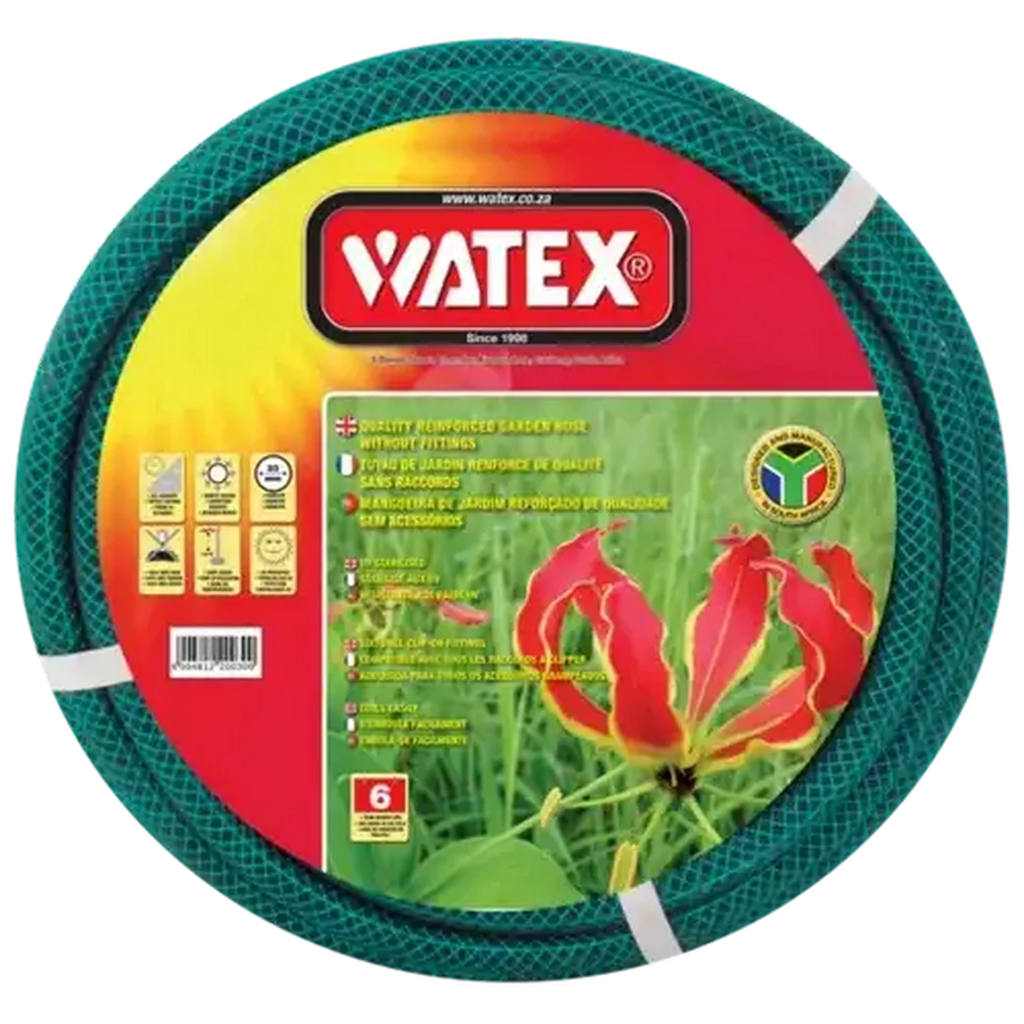 Image of Watex Green Garden Hose 20mm x 30m