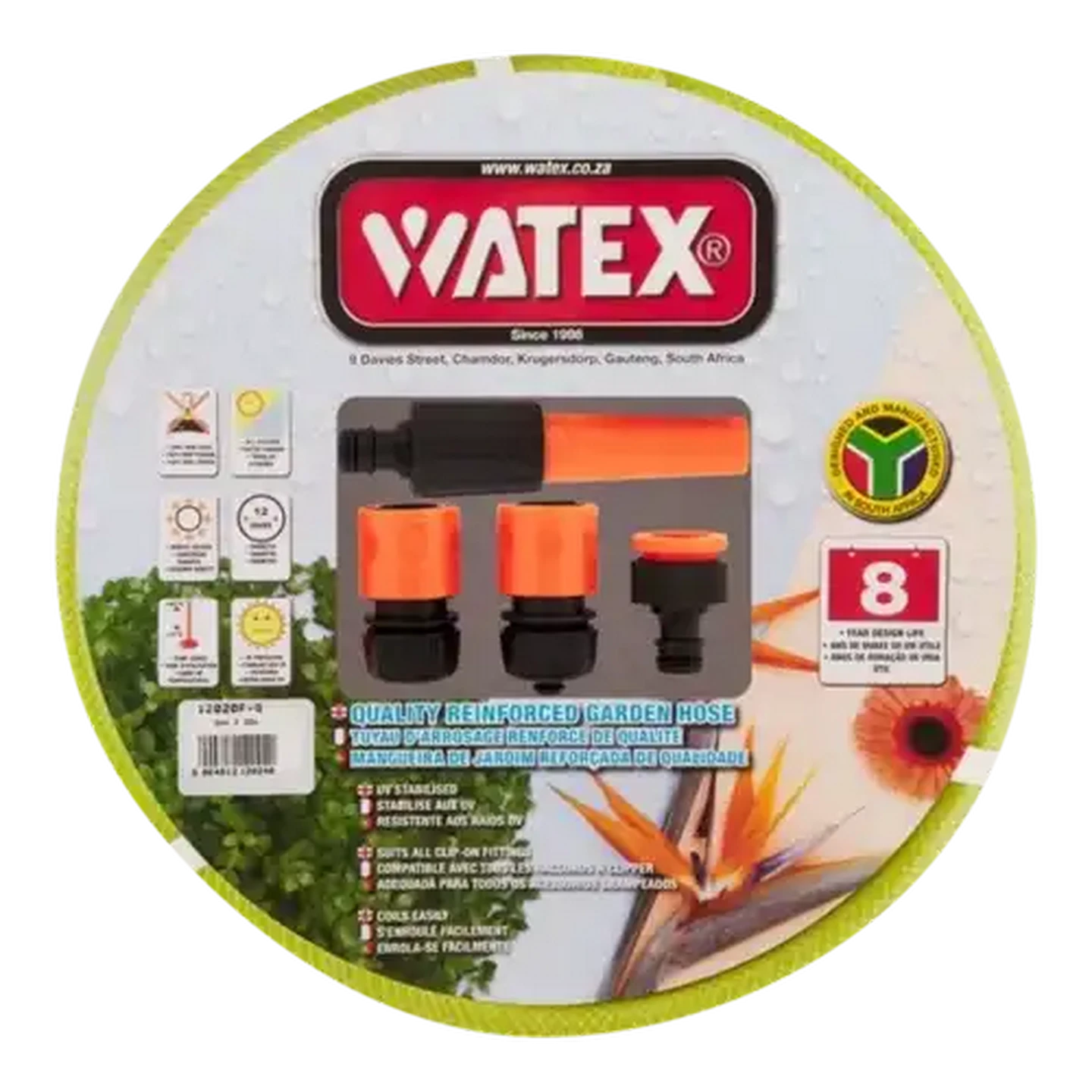 Checkers Sixty60 | Watex Green Garden Hose & Fittings Set 6 Piece